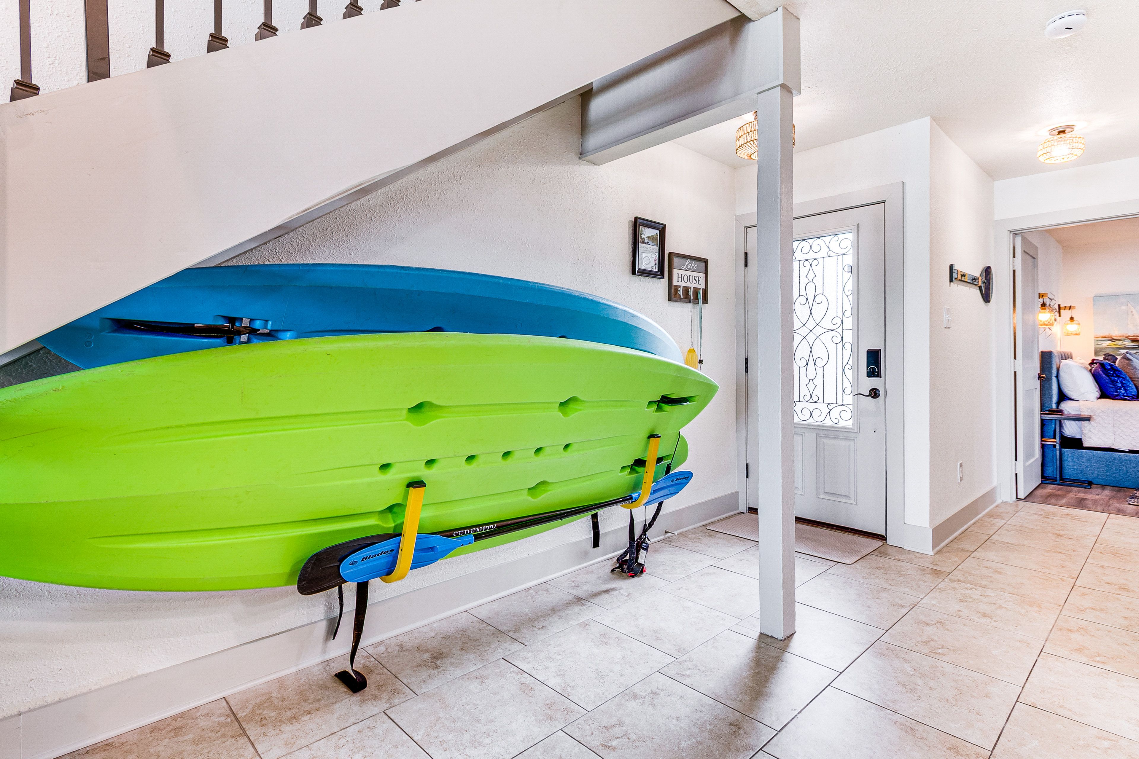 Front Entry | 1st Floor | 2 Paddleboards