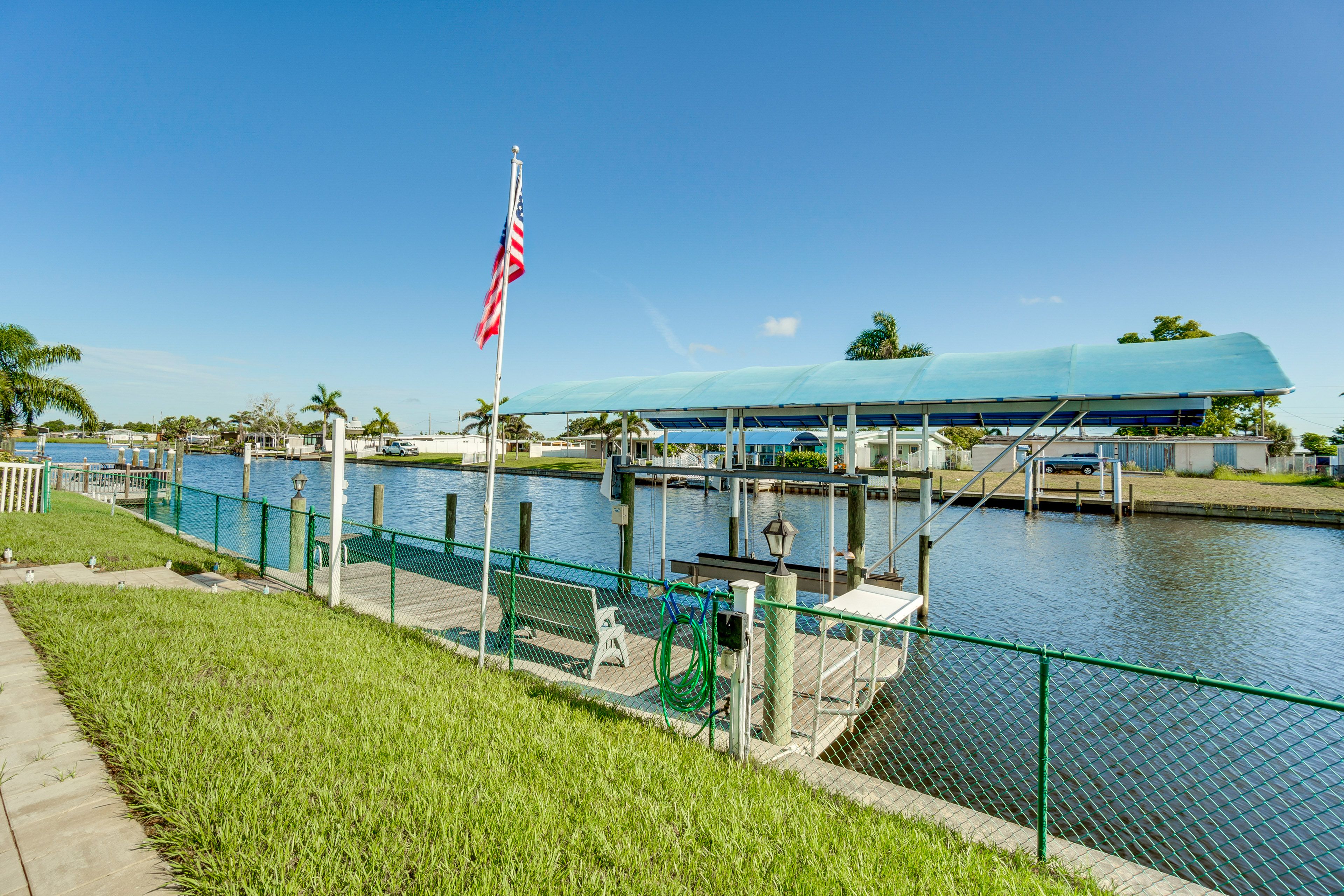 House Exterior | Private Dock | Canal Views & Access