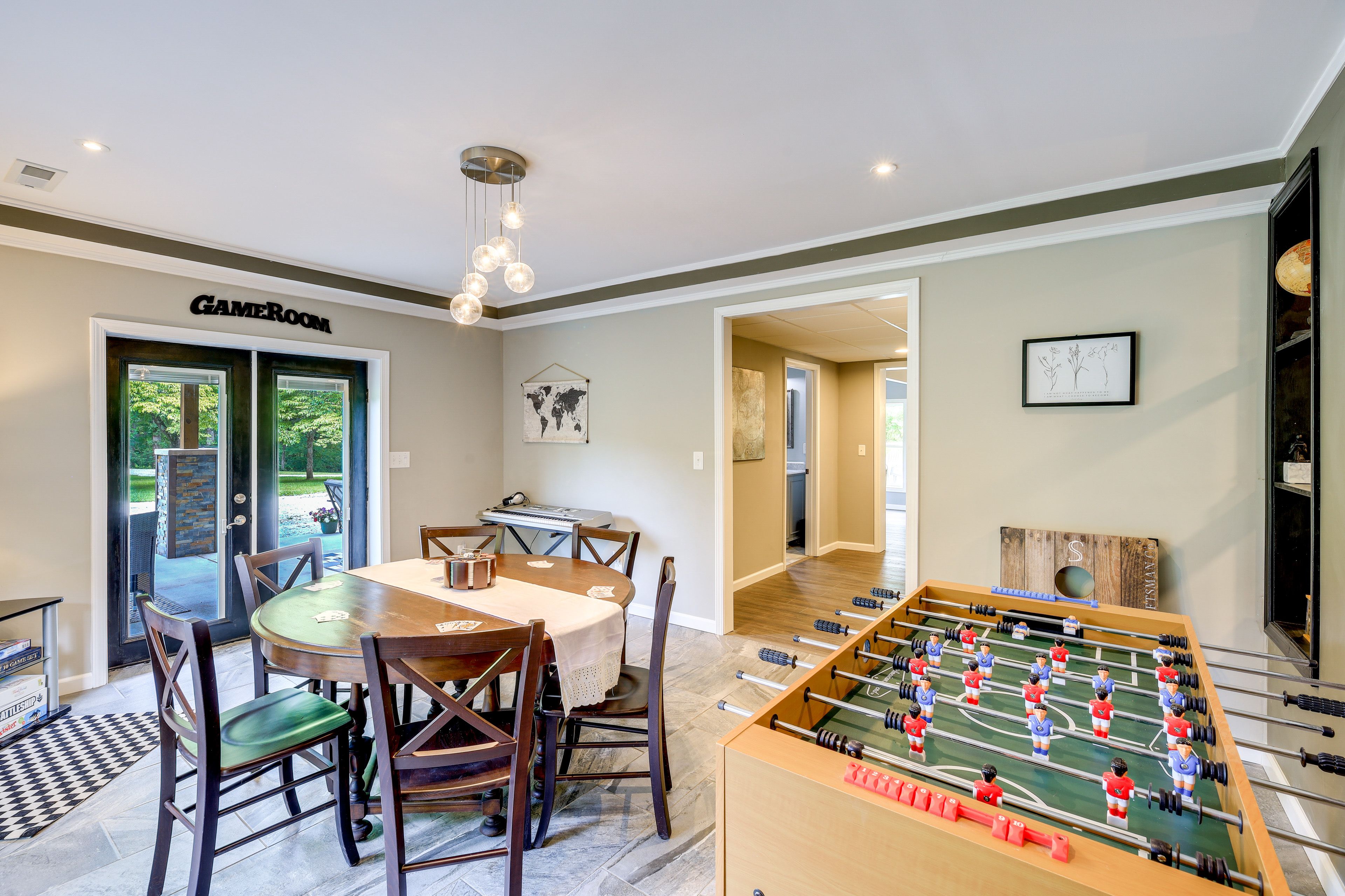 Game Room | Foosball | Cards Table | 1st Floor