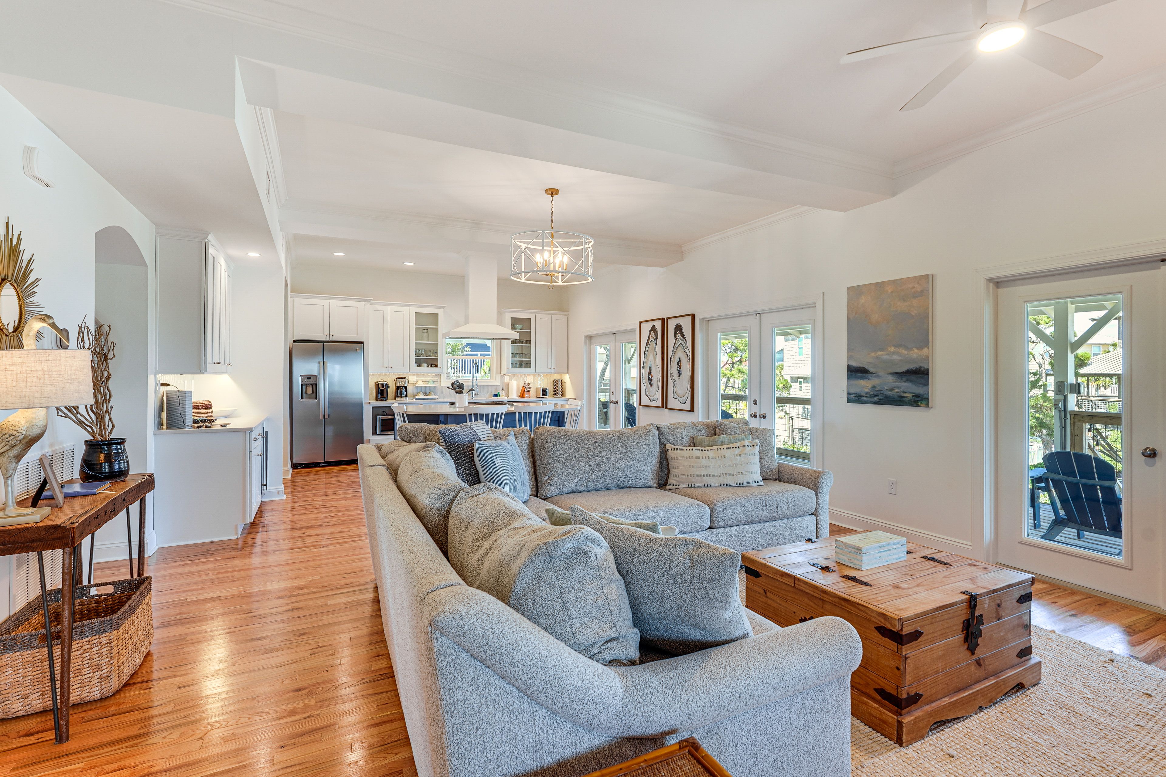 Living Room | 1st Floor | Central A/C & Heating | Smart TV w/ Cable
