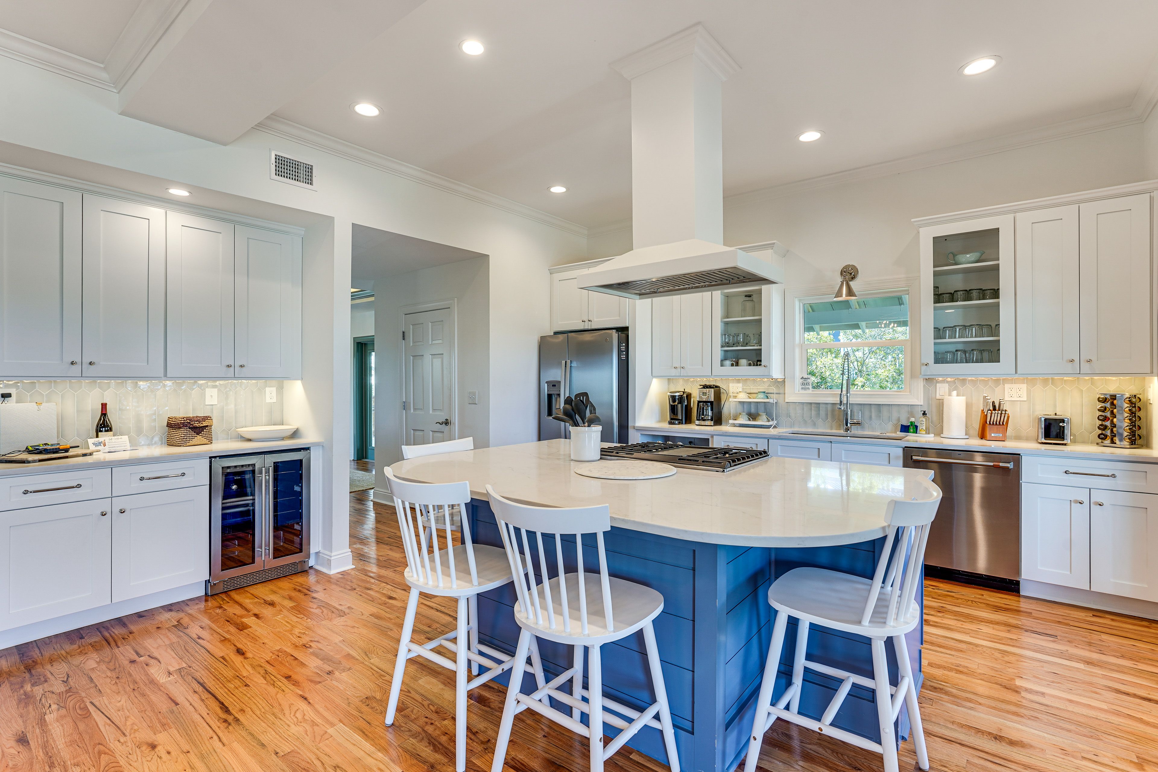 Kitchen | 1st Floor | Beverage Fridge | Keurig & Drip Coffee Makers | Dishwasher