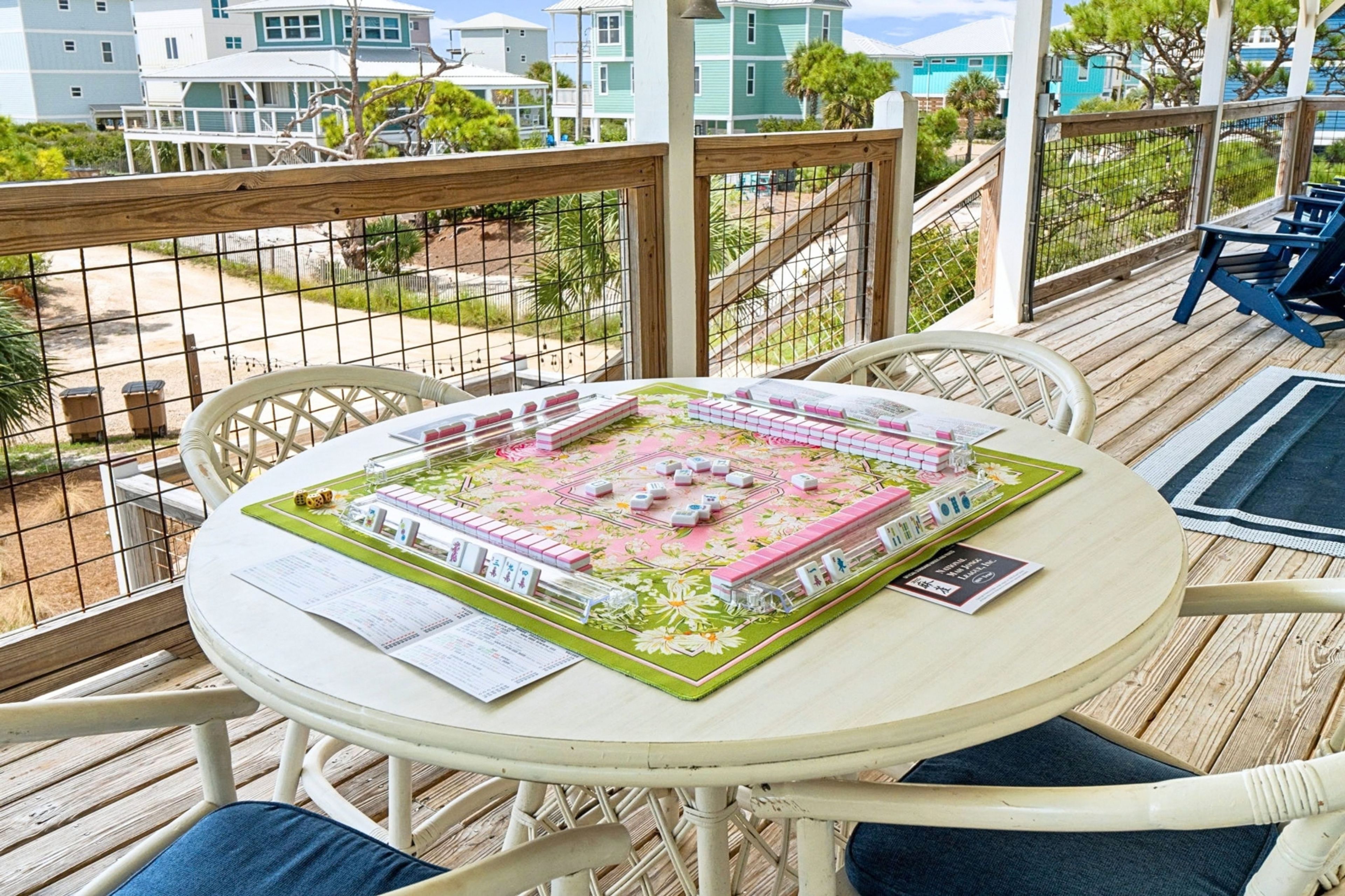 Furnished Deck & Patio