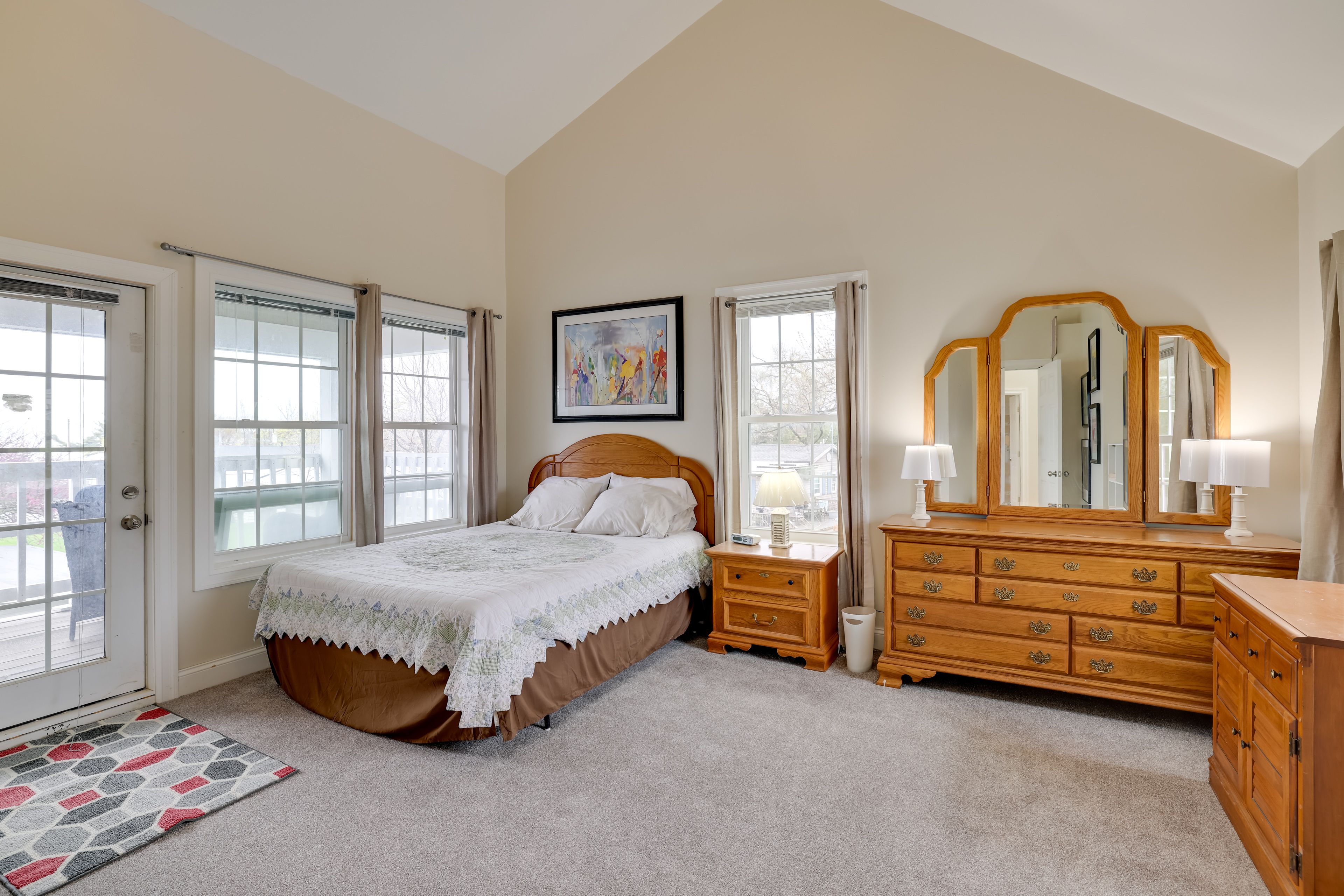 Bedroom 1 | 2nd Floor | Queen Bed | Linens Provided