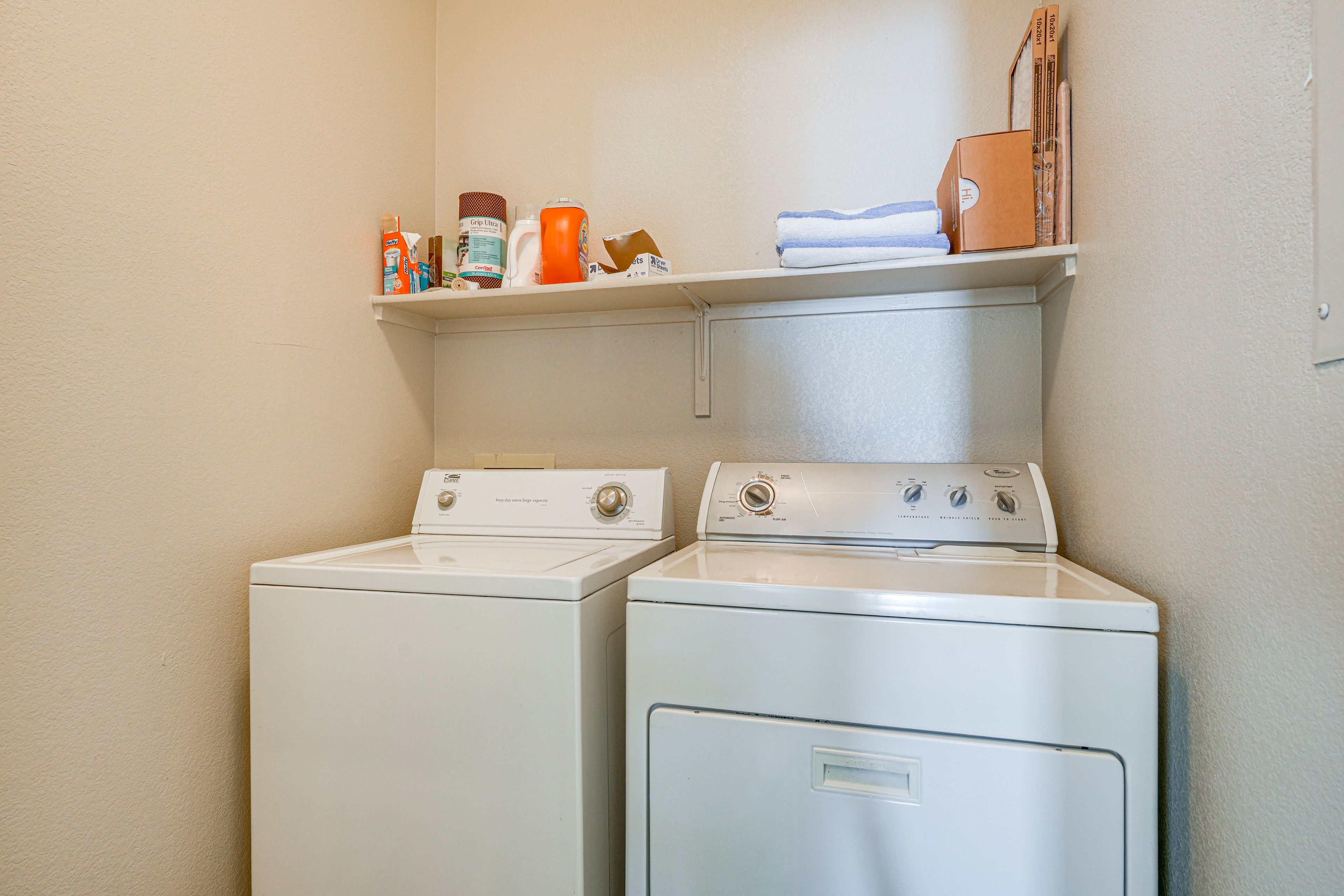 Washer & Dryer | Starter Detergent Provided
