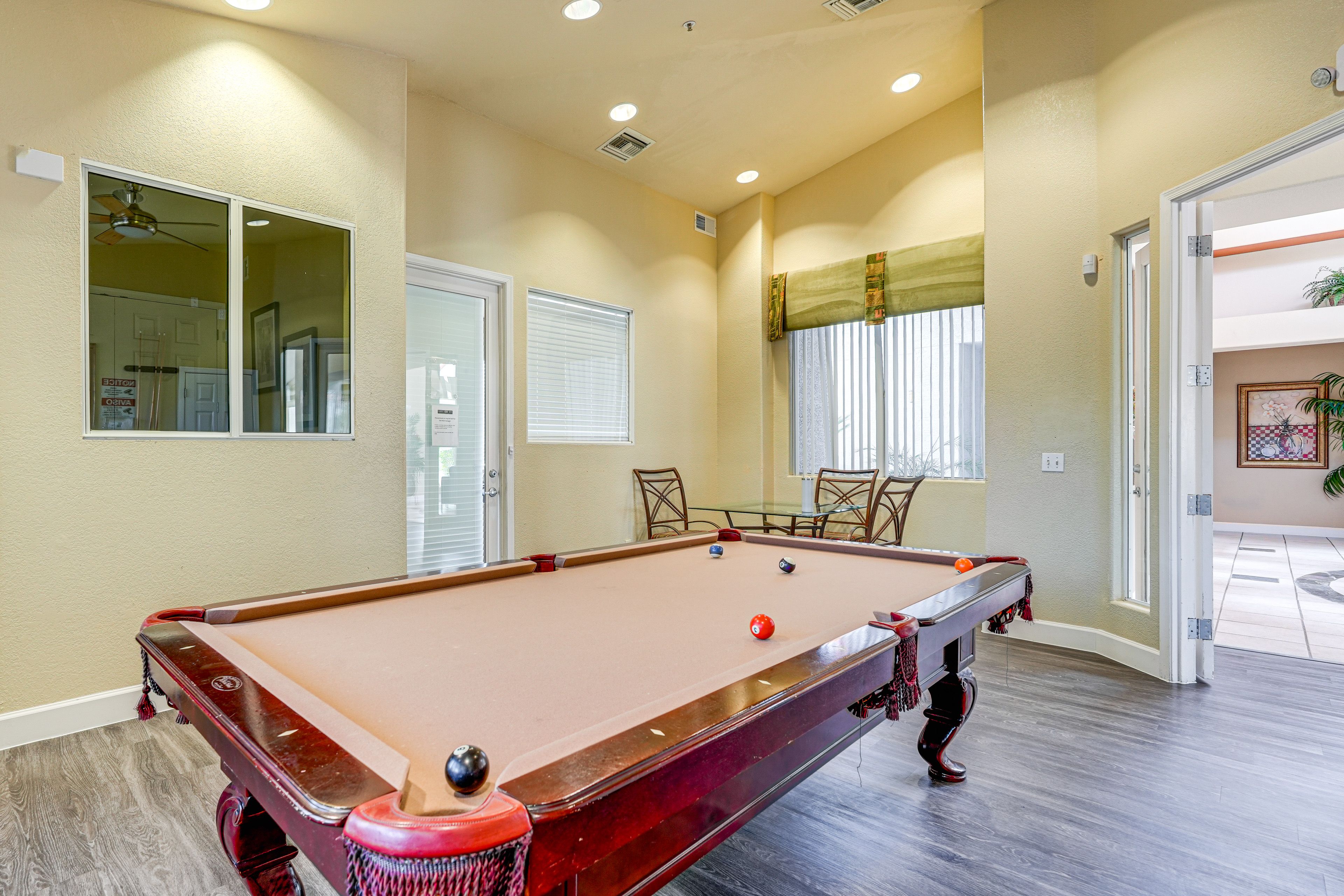 Community Clubhouse | Pool Table
