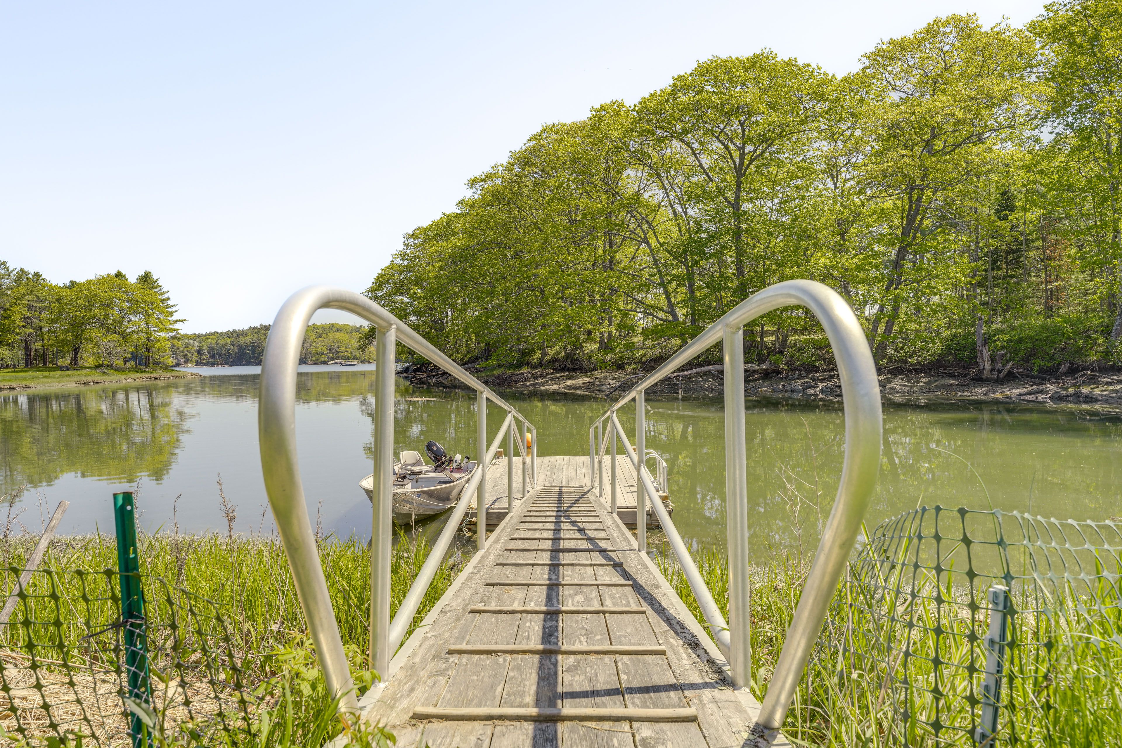 Studio Exterior | Private Dock | Bay Access