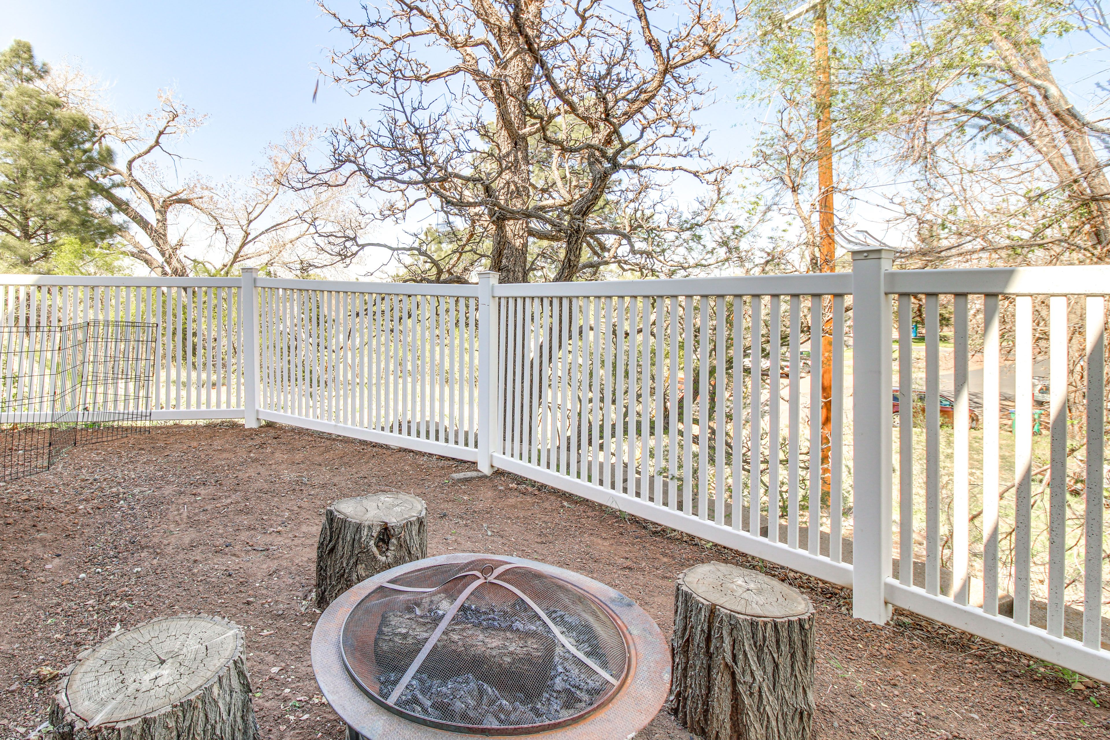 Fenced Yard | Fire Pit