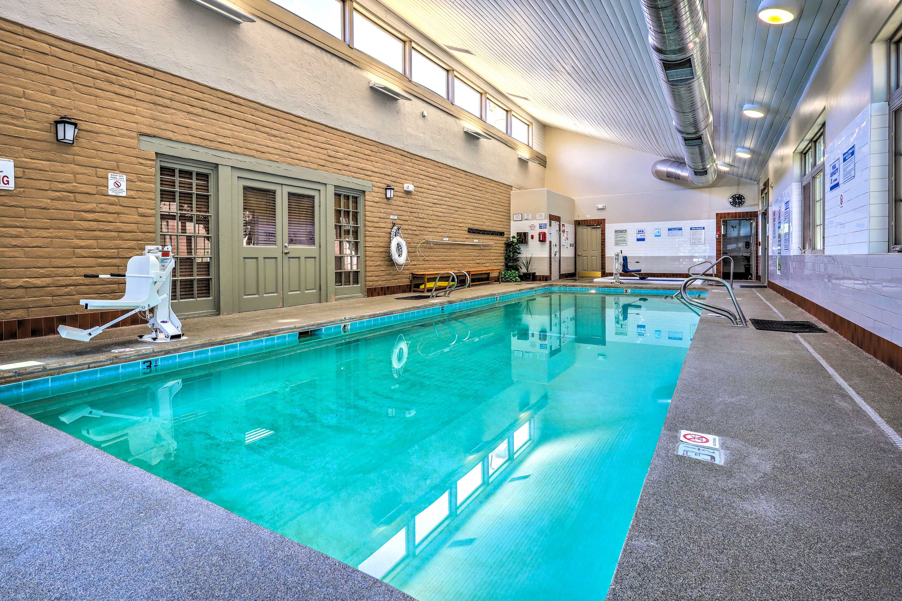 Fort Marcy Hotel Suites | Community Pool | Single-Story Condo