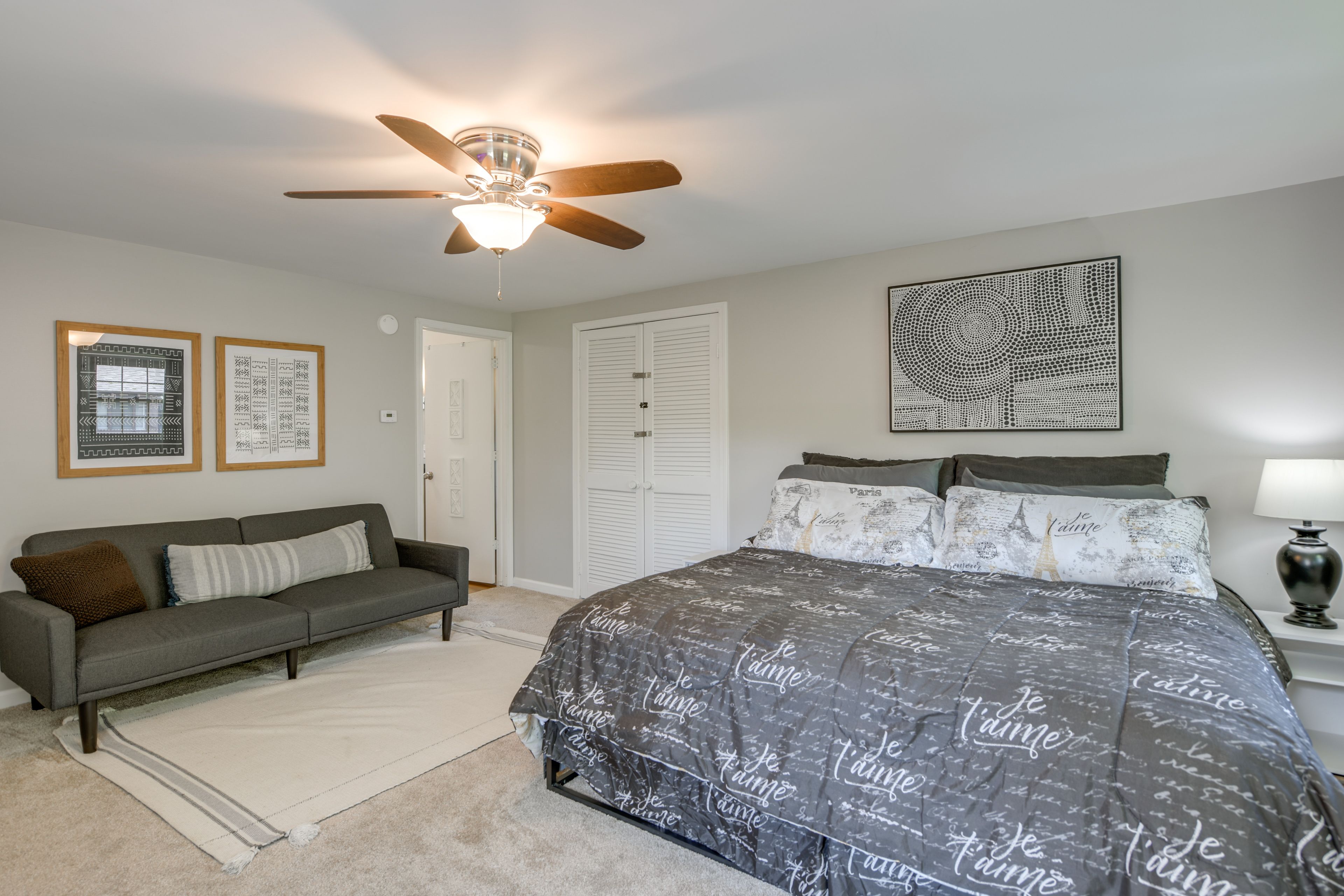 Bedroom 4 | King Bed | Full Futon | 2nd Floor