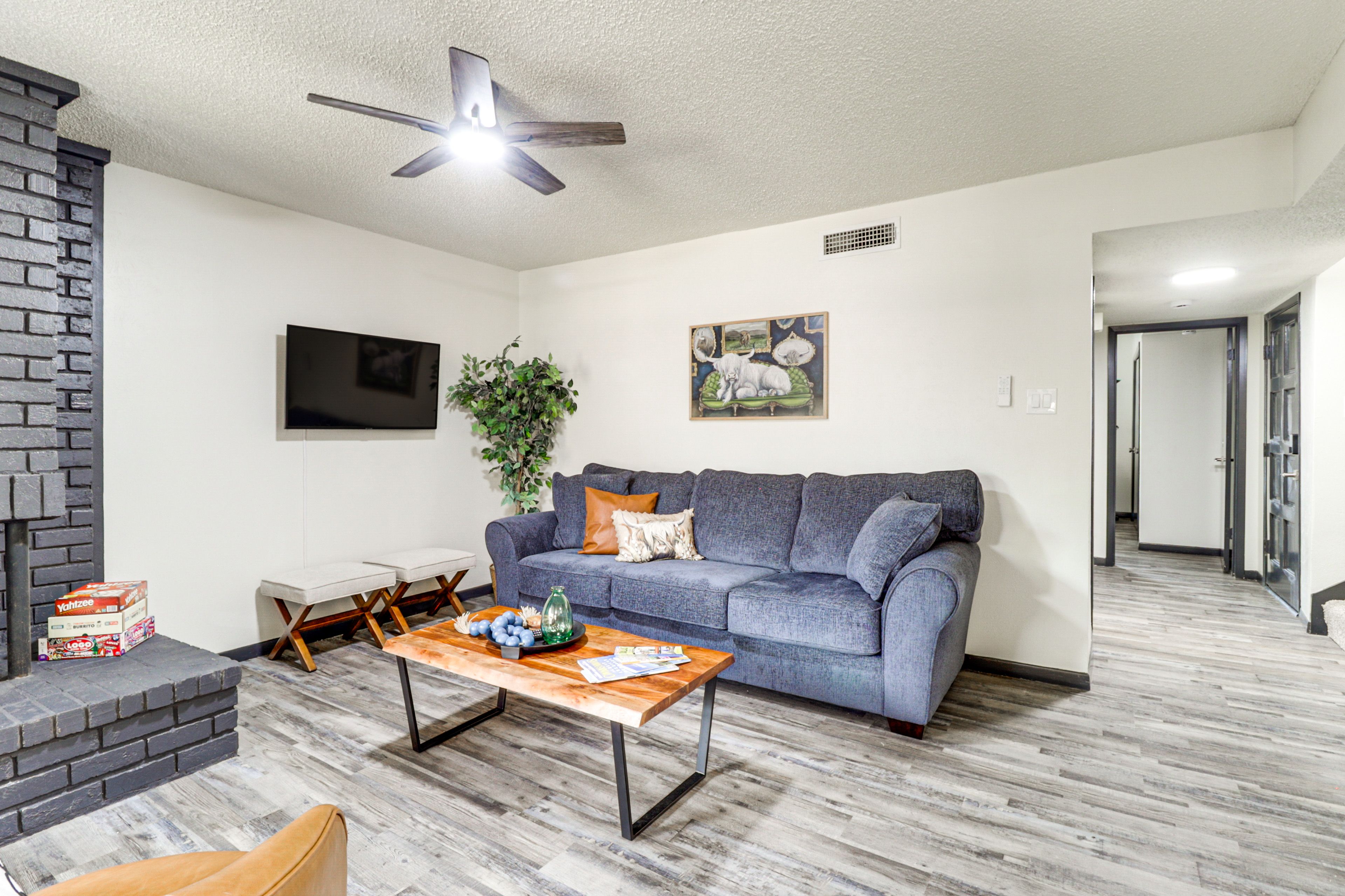 Living Room | 1st Floor | Central A/C & Heat | Free WiFi