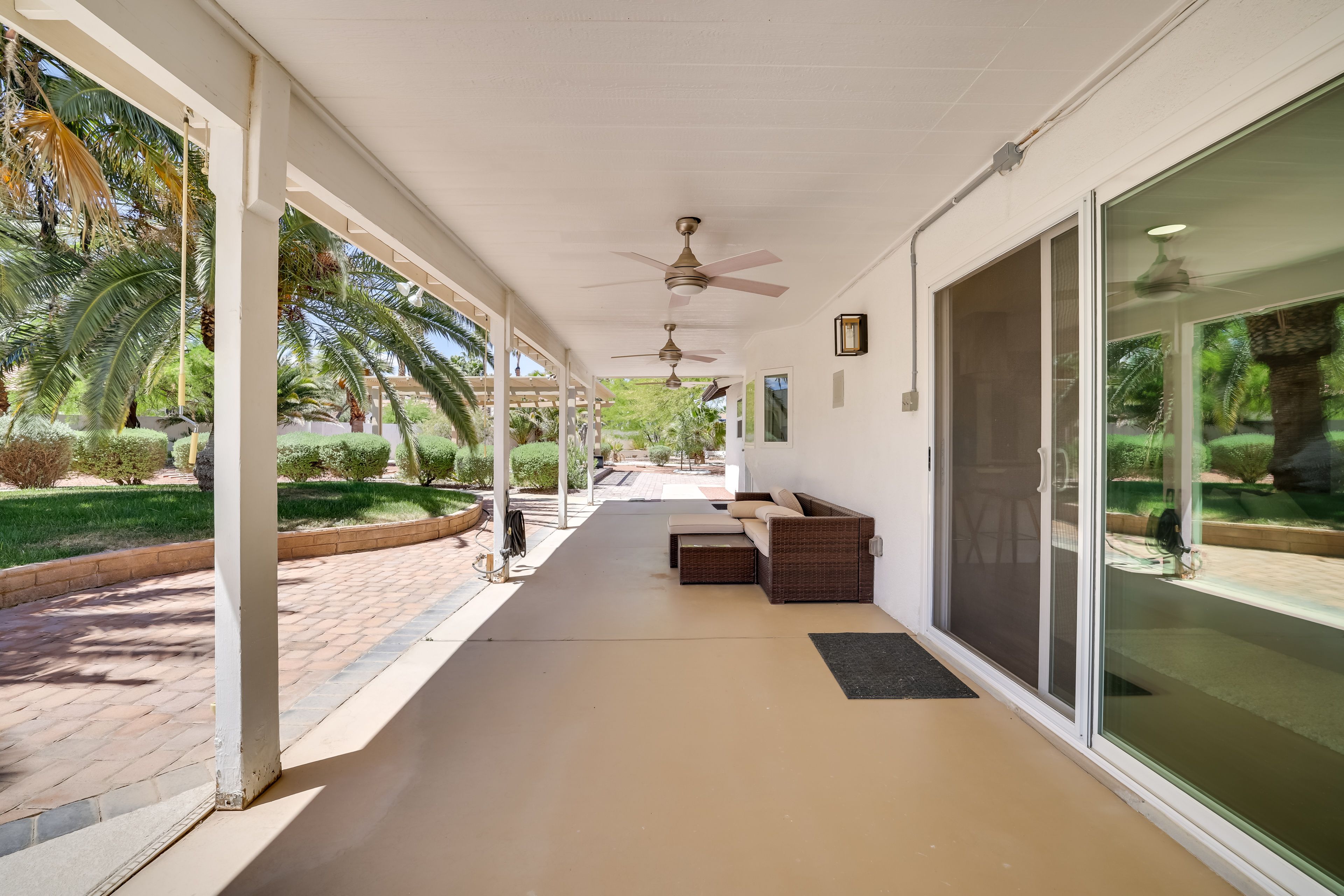 Covered Patio | Gas Grill