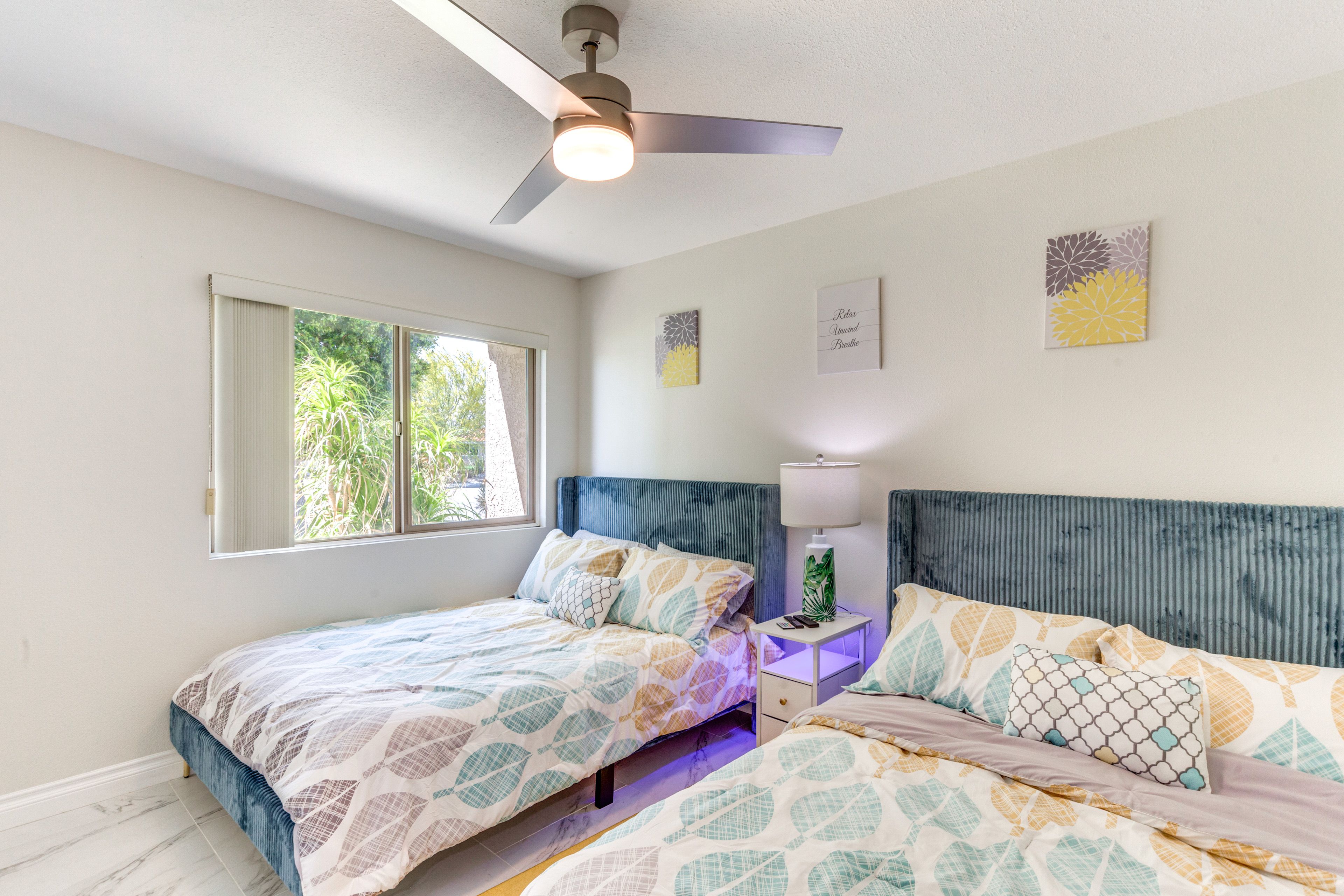 Bedroom 3 | 2 Full Beds | Smart TV