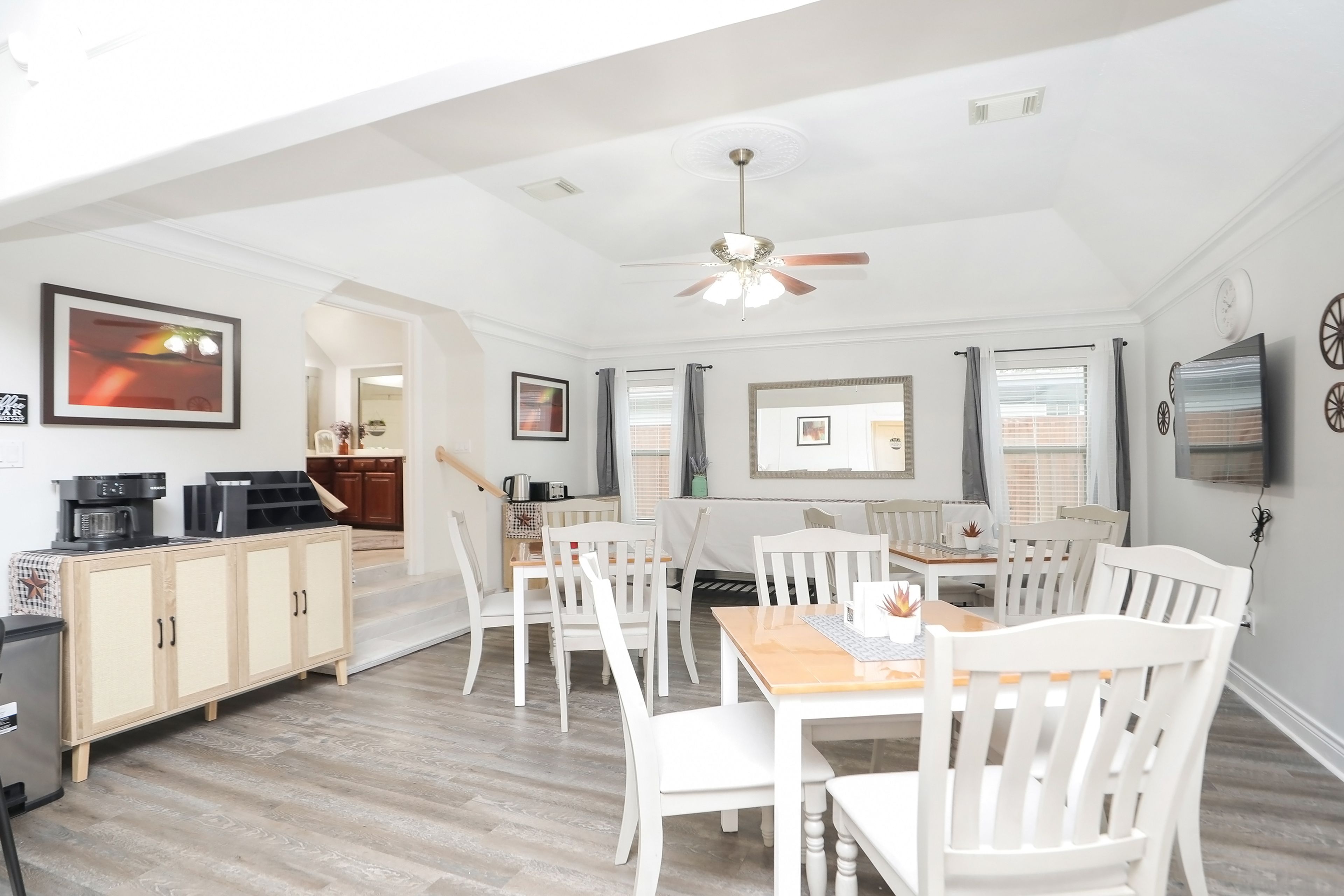 Dining Area | Coffee Bar | Smart TV