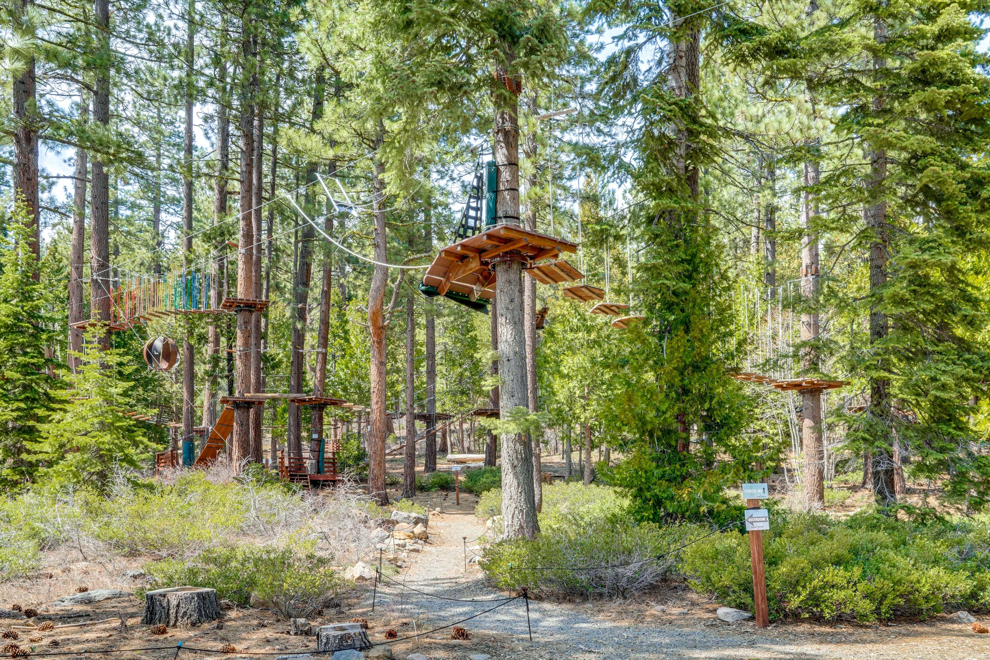 Community Amenities | Granlibakken Tahoe | Zipline | Spa | Gym | Yoga Studio