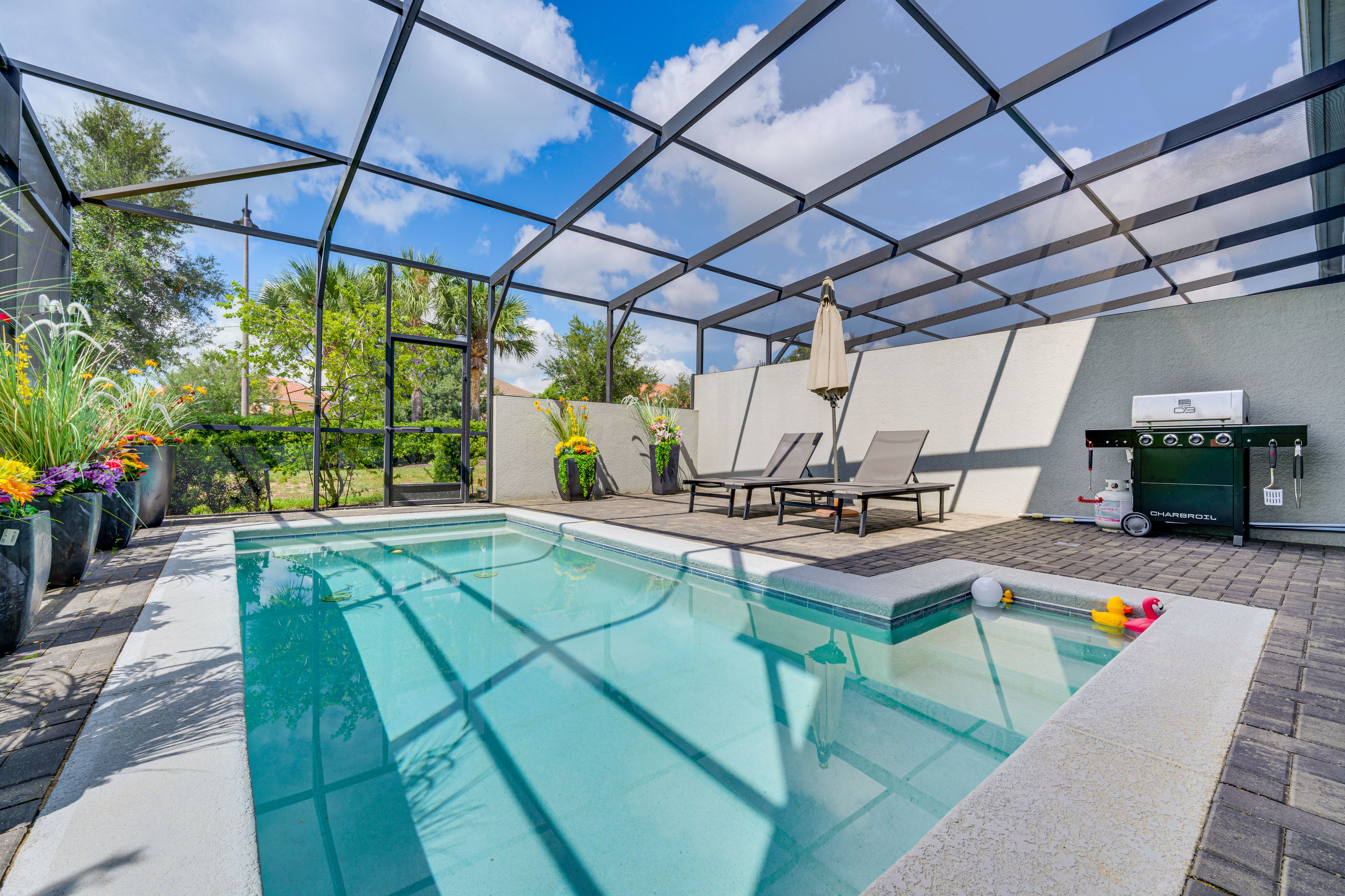 Private Pool (Not Heated) | Lanai | Gas Grill