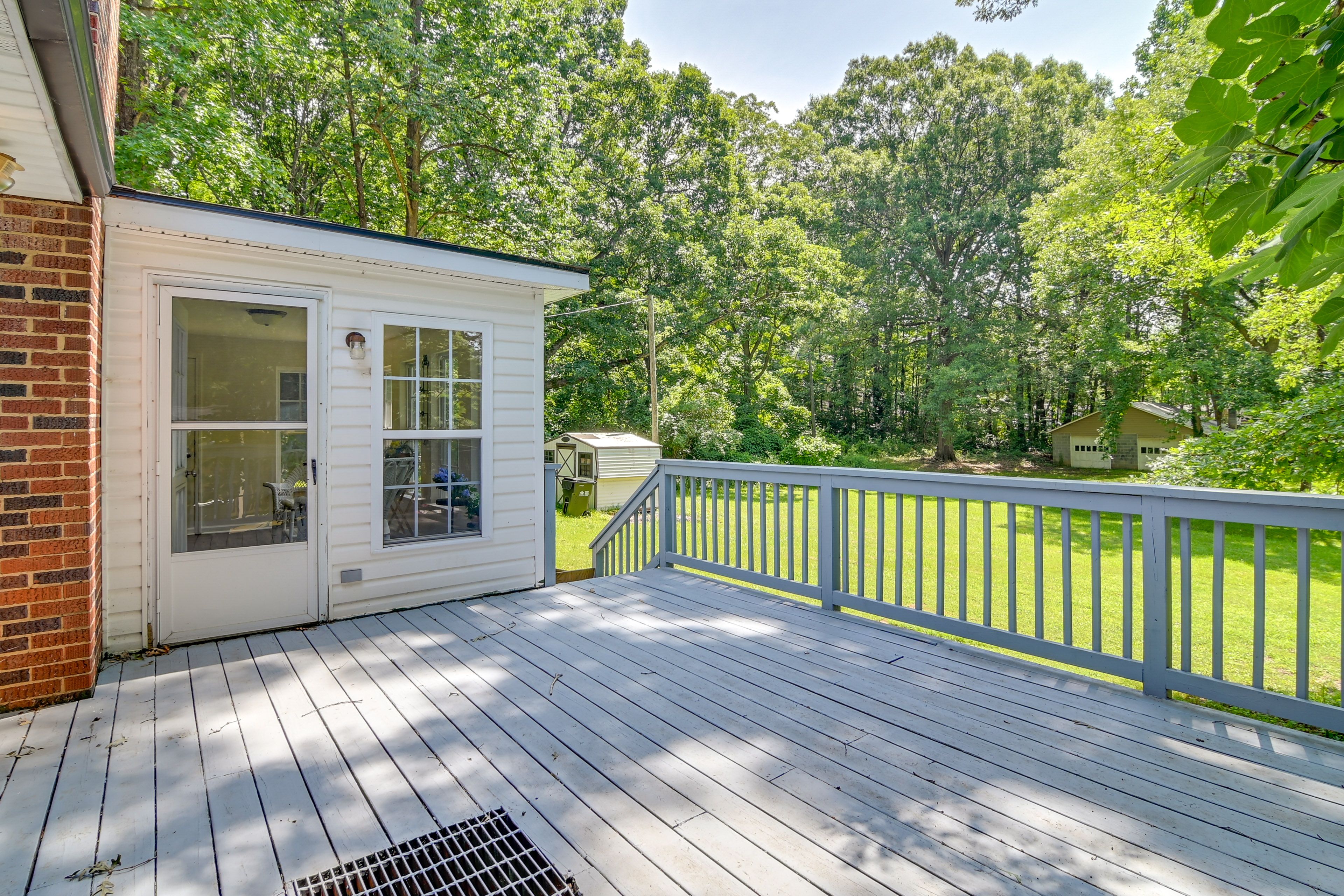 Private Deck | Spacious Open Yard