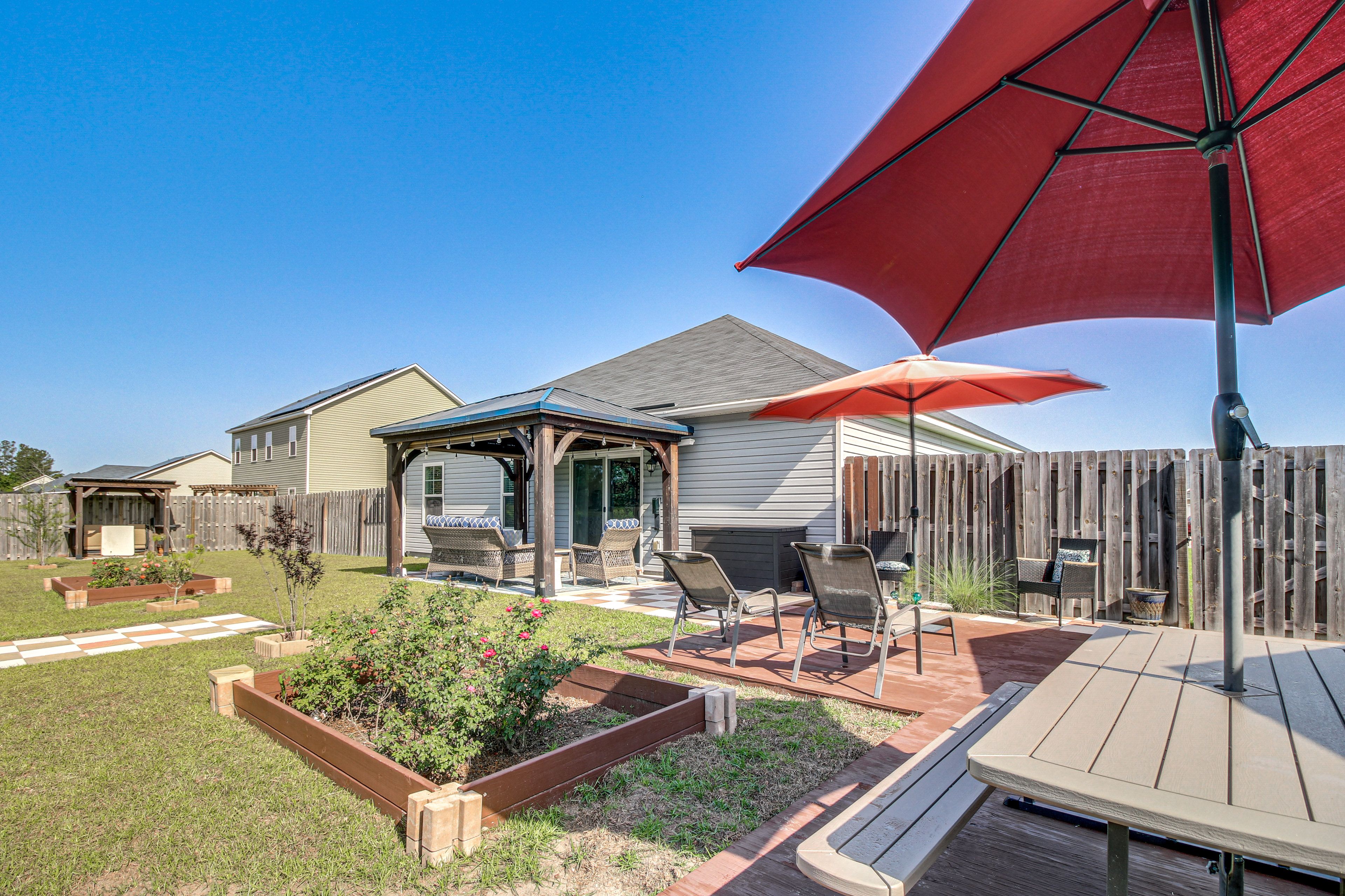 Property Exterior | Private Backyard