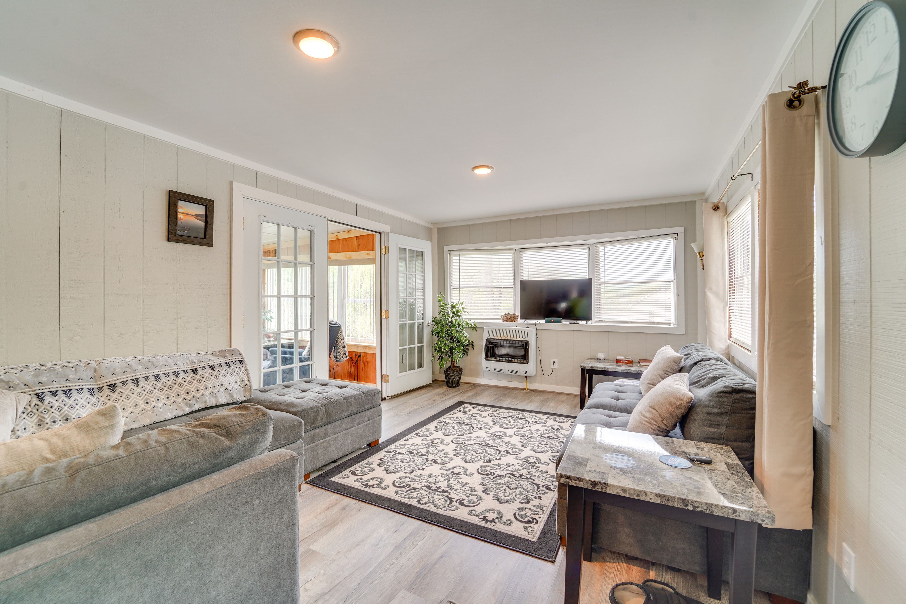 Living Room | Mini-Split A/C & Heating Unit | Free WiFi