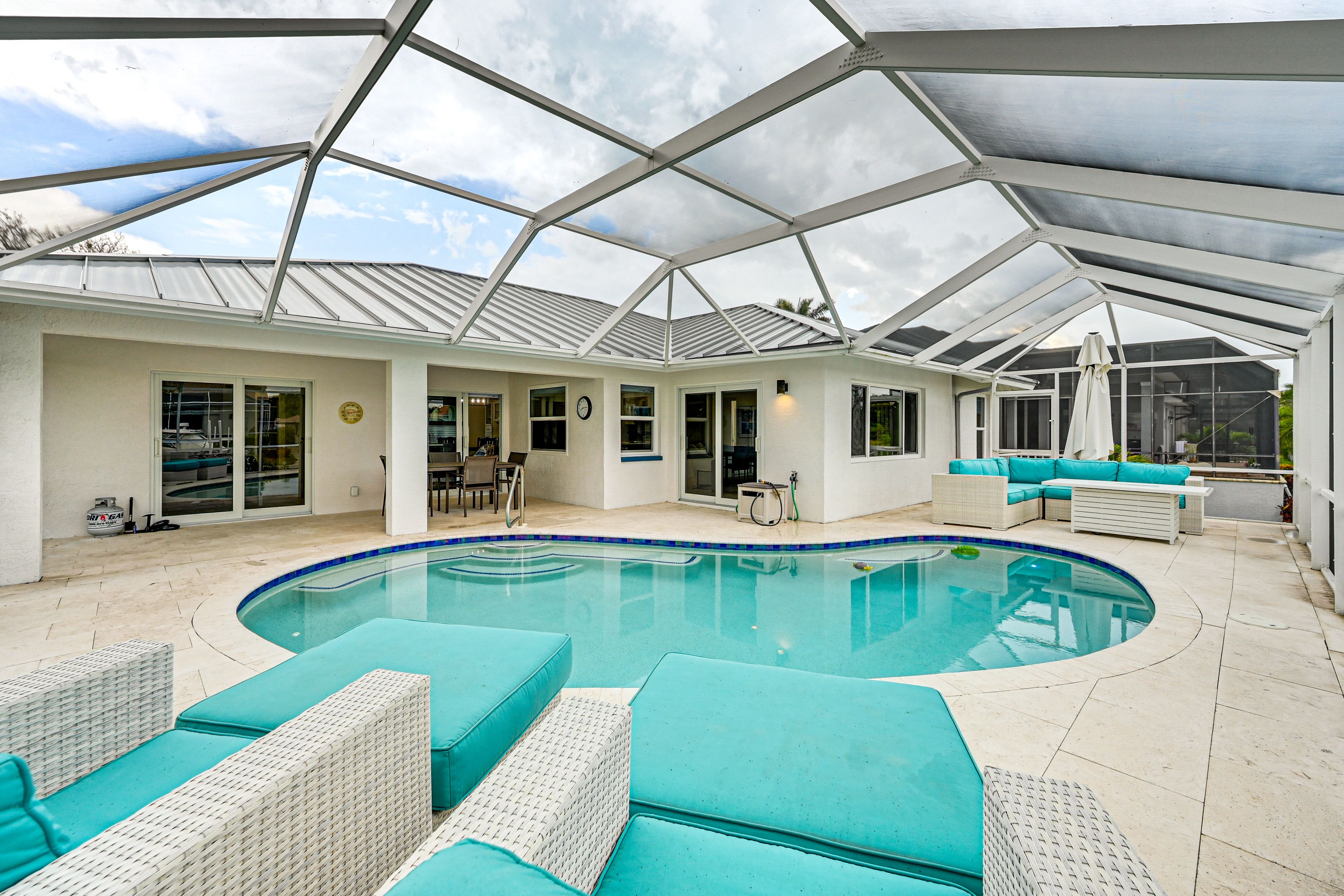 Marco Island Vacation Rental | 3BR | 2BA | 1,619 Sq Ft | 5 Steps Required
