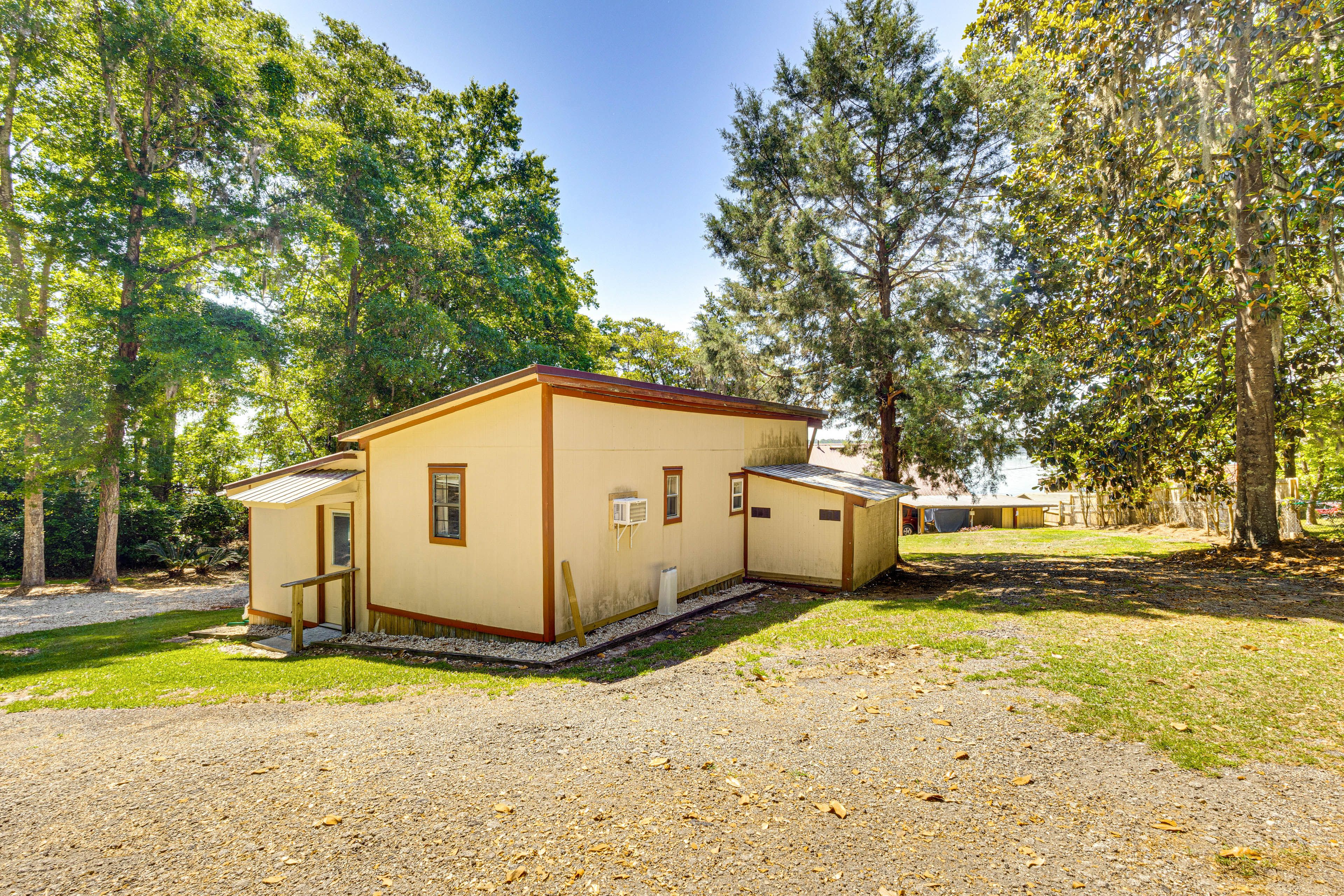 Parking | Gravel Area (3 Vehicles) | RV/Trailer Parking (RV Hookups Available)