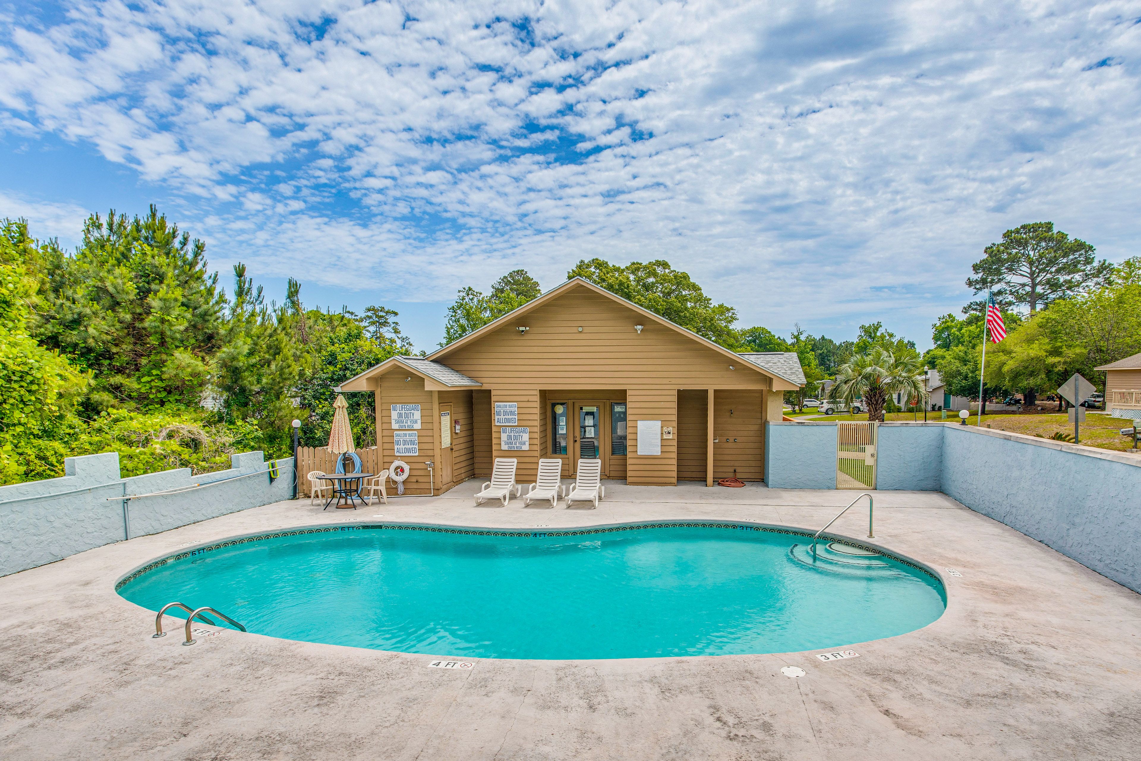 Princeton Place | Community Amenities | Outdoor Pool | Lounge Chairs