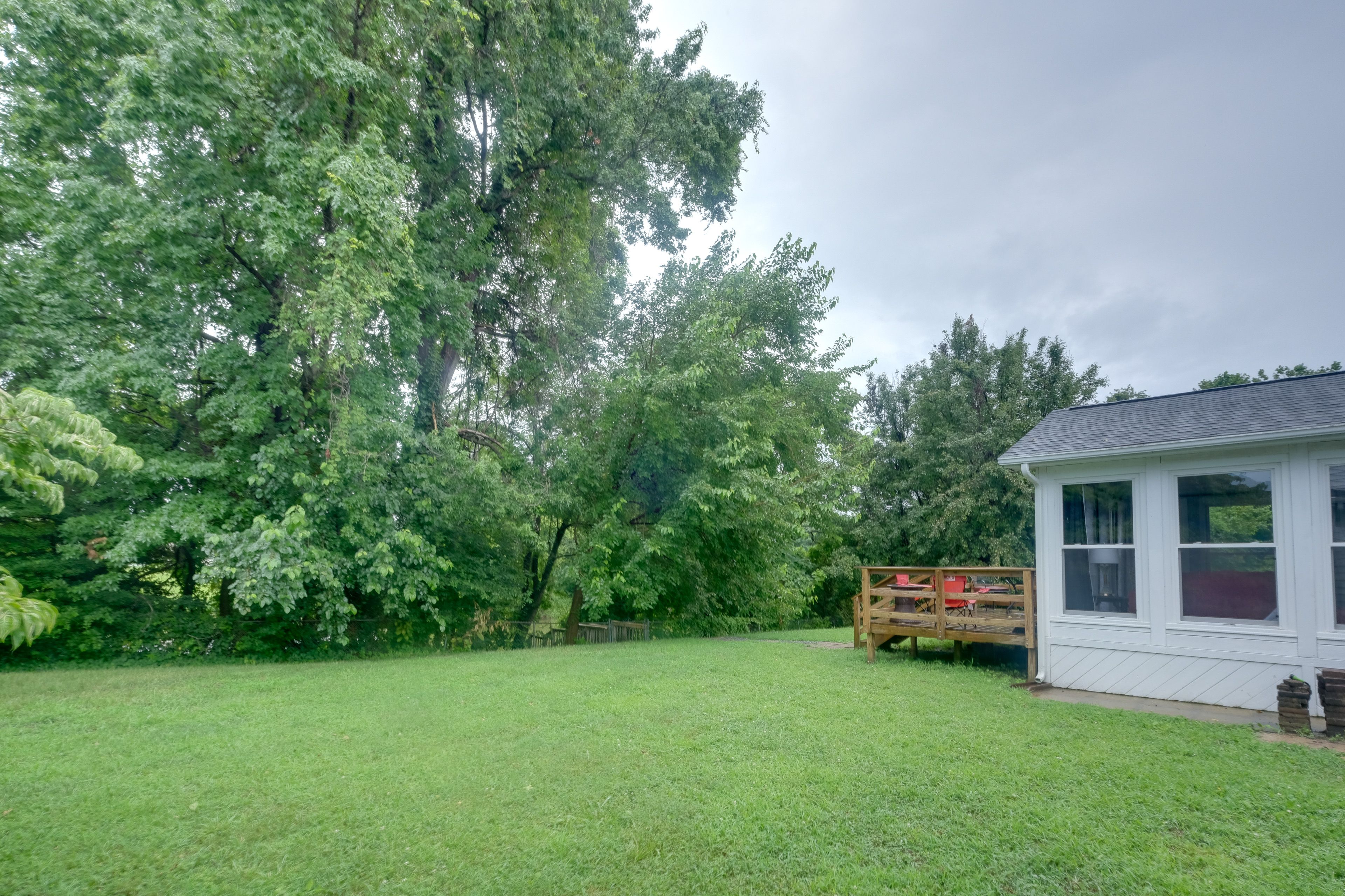Shared Backyard Area