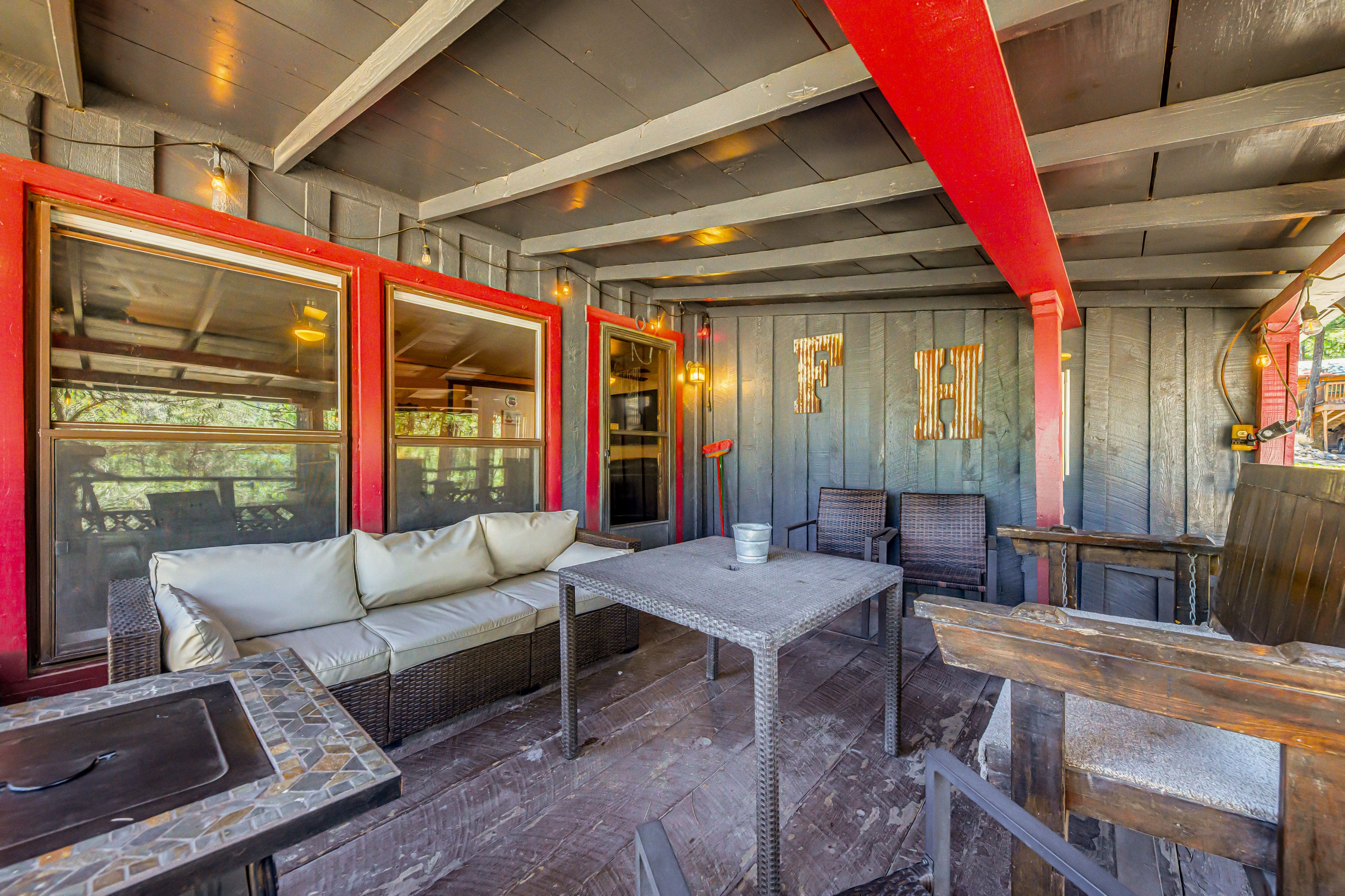 Covered Deck