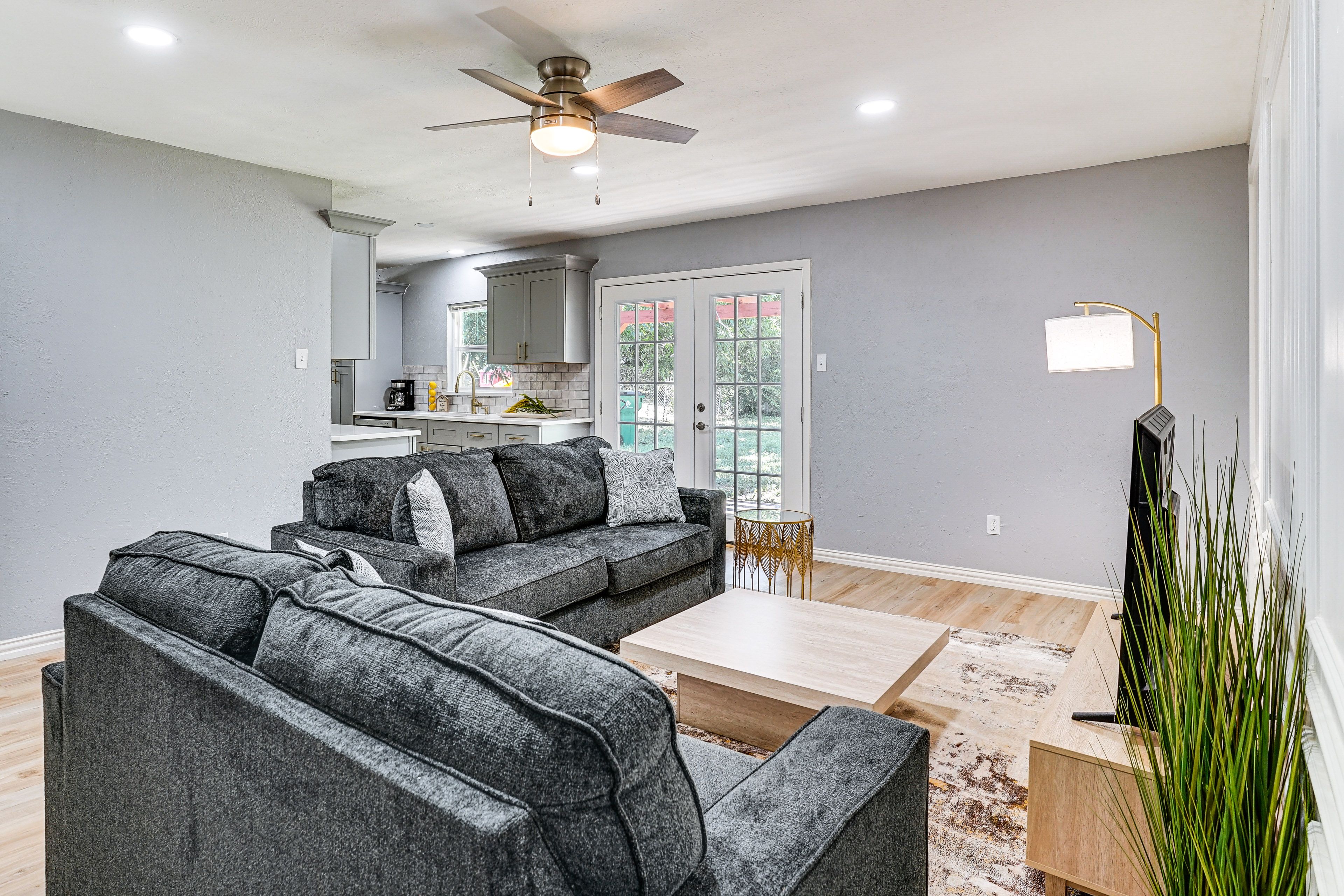 Living Room | Smart TV | Single-Story Home
