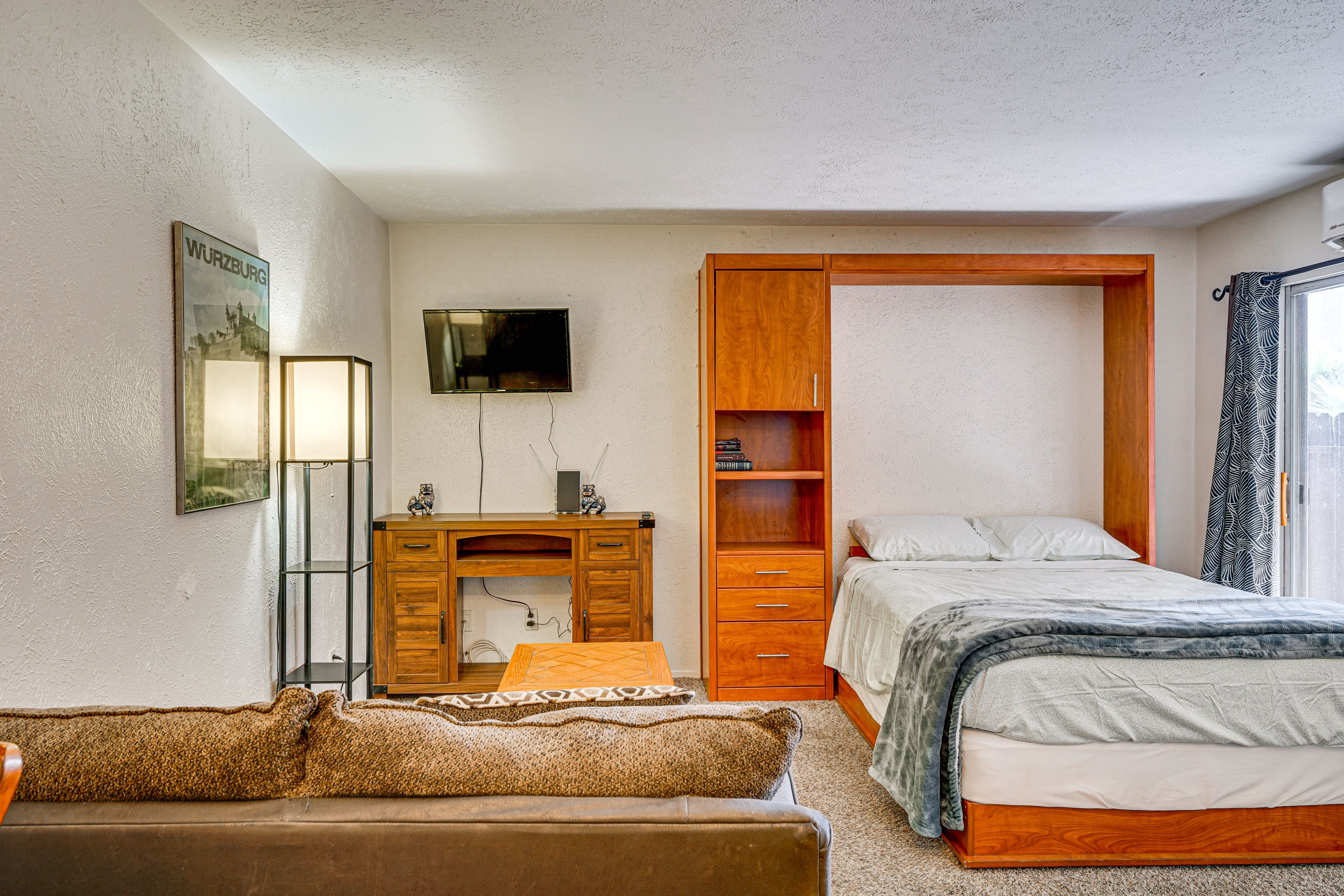 Property Interior | Single-Story Studio | Central A/C & Heating