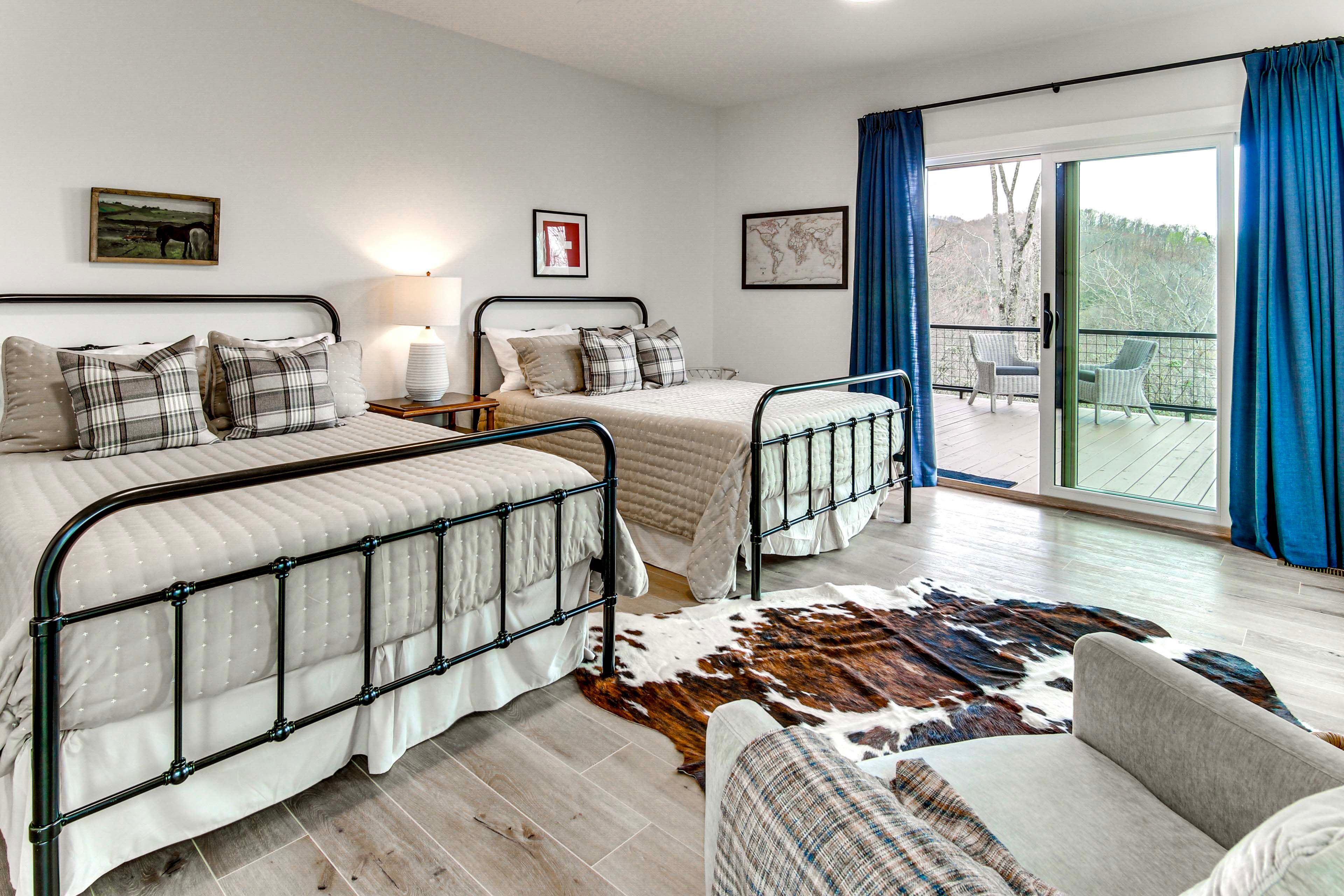 Bedroom 2 | 2 Full Beds | 1st Floor