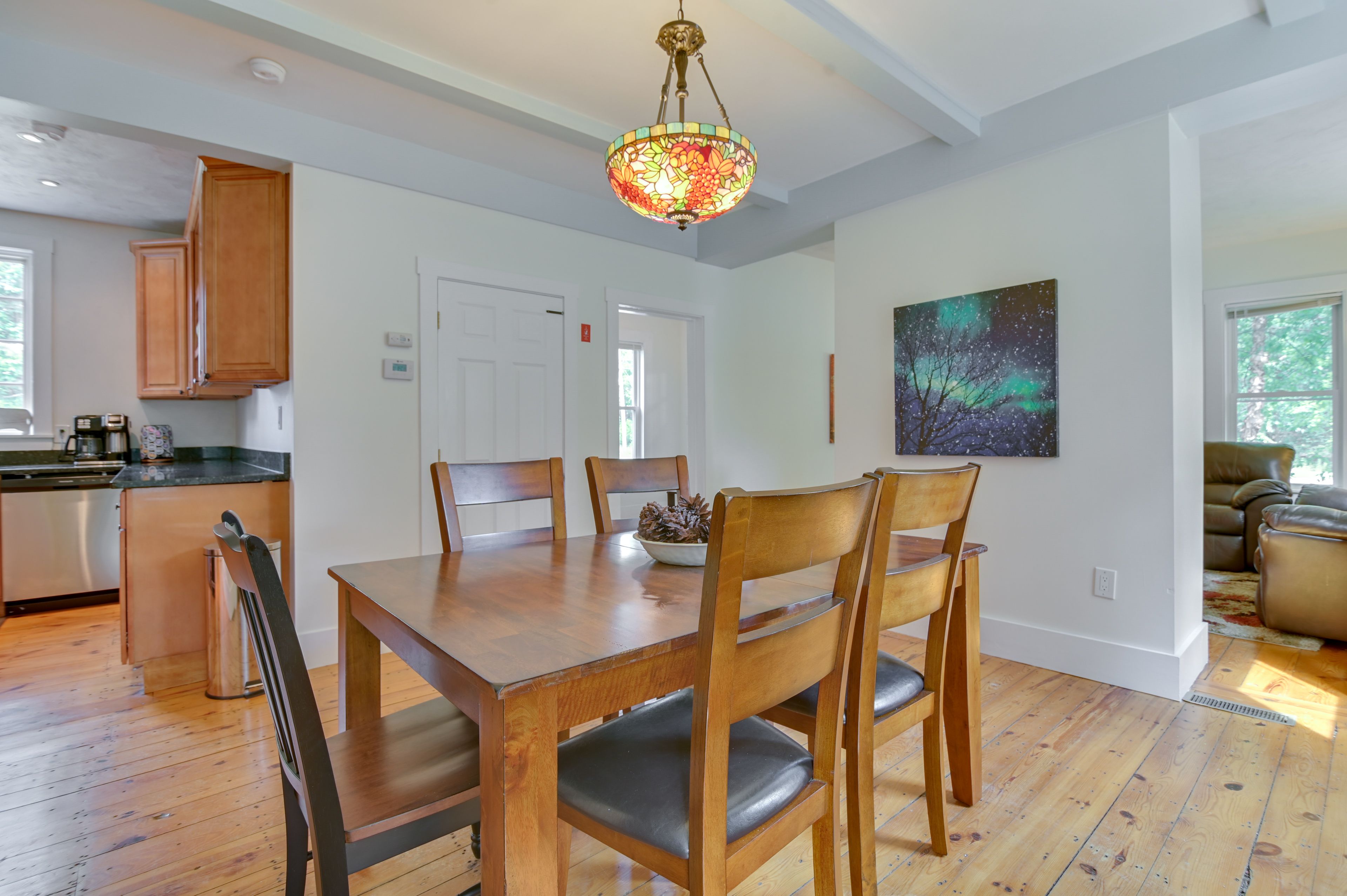 Dining Area | In-Unit Laundry