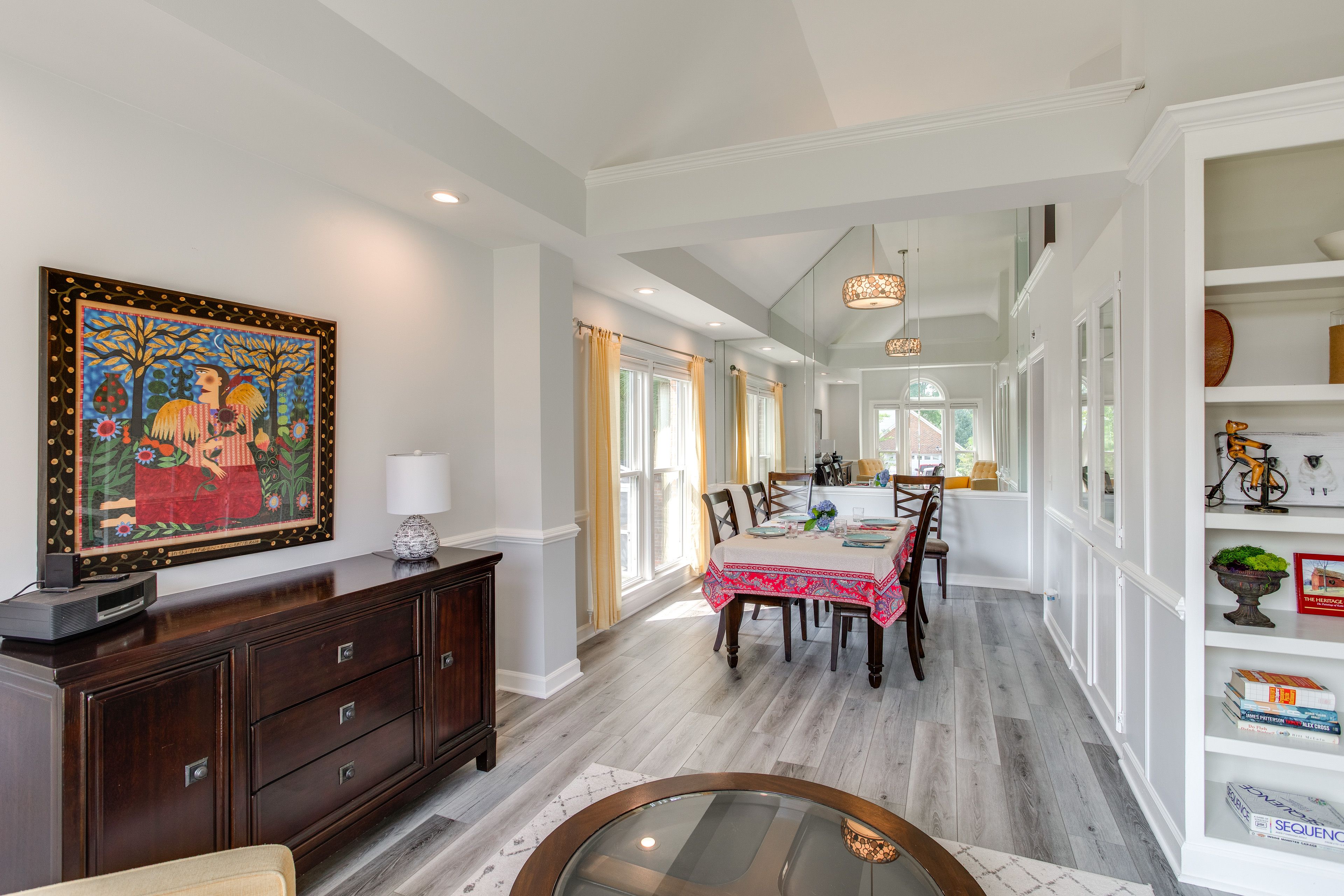 Dining Space | Dishware/Flatware | 1st Floor