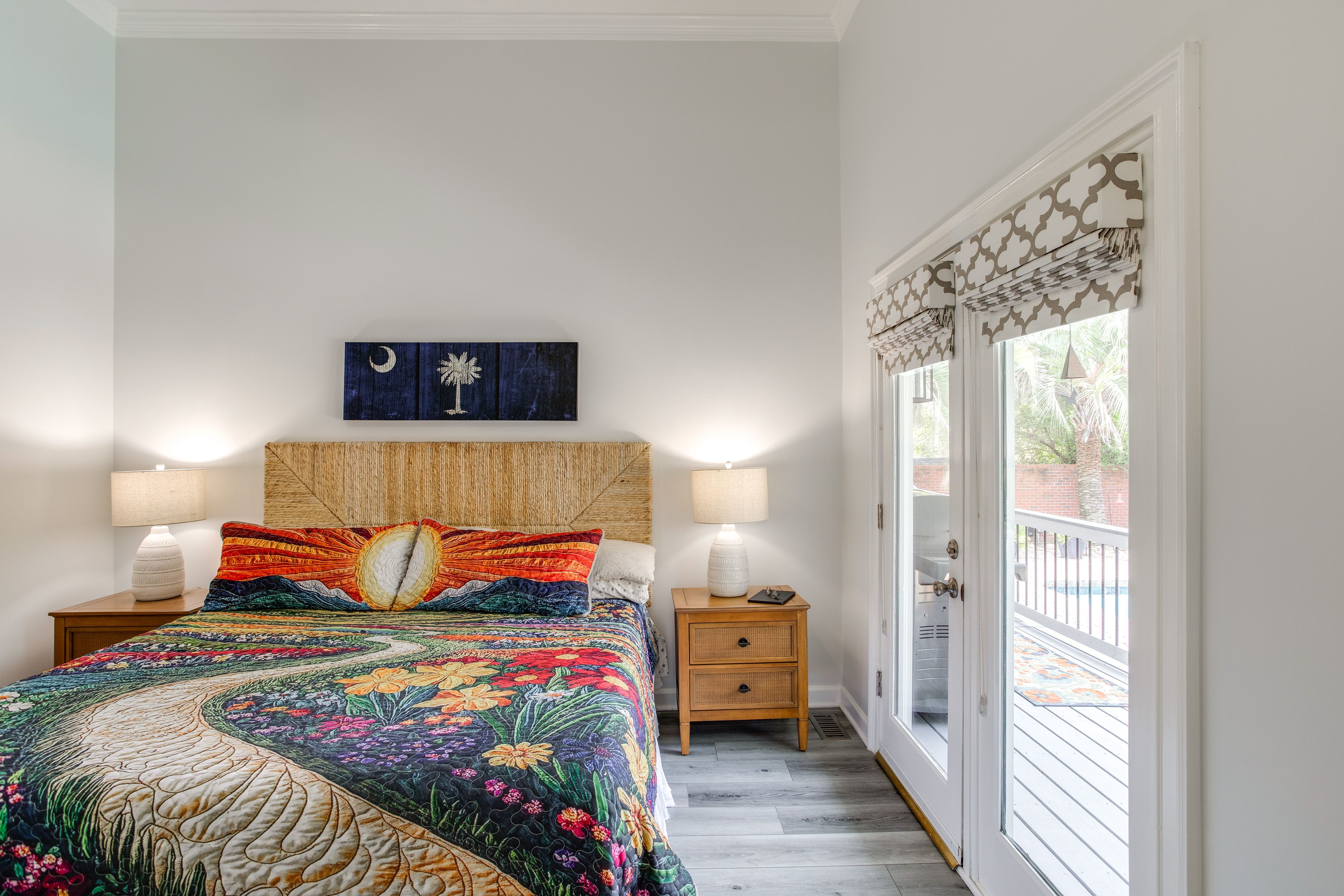 Bedroom 1 | King Bed | Linens Provided | 1st Floor