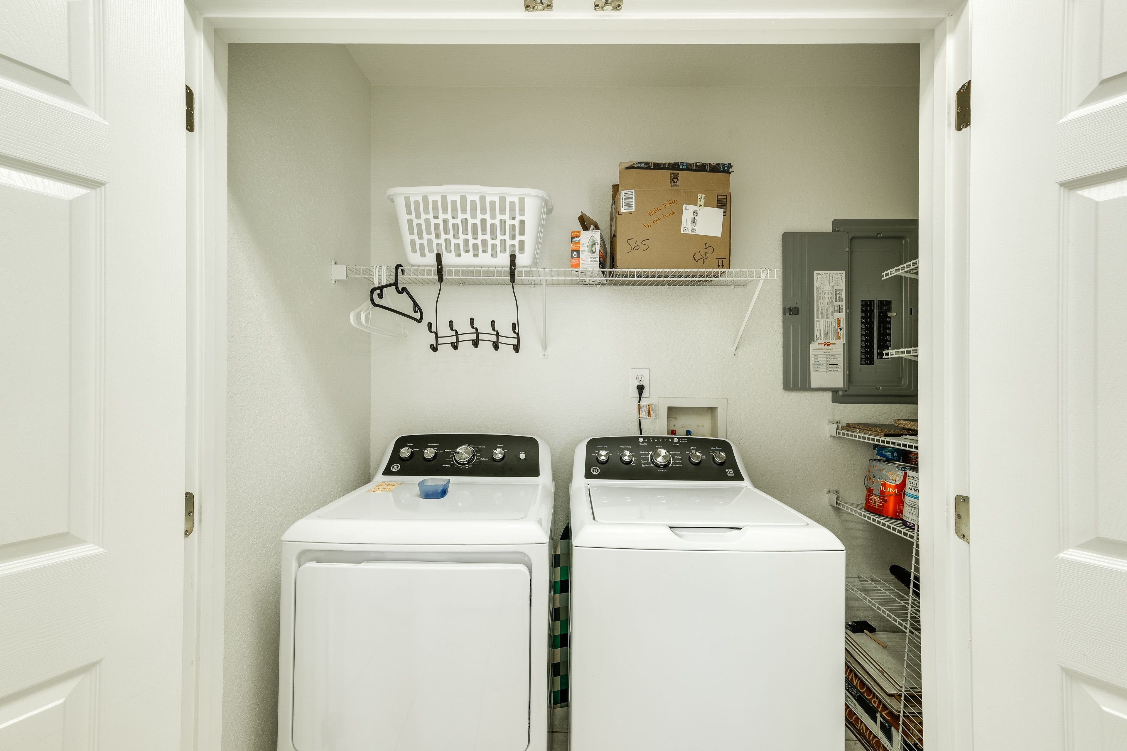 Laundry Closet | 1st Floor | Detergent Provided