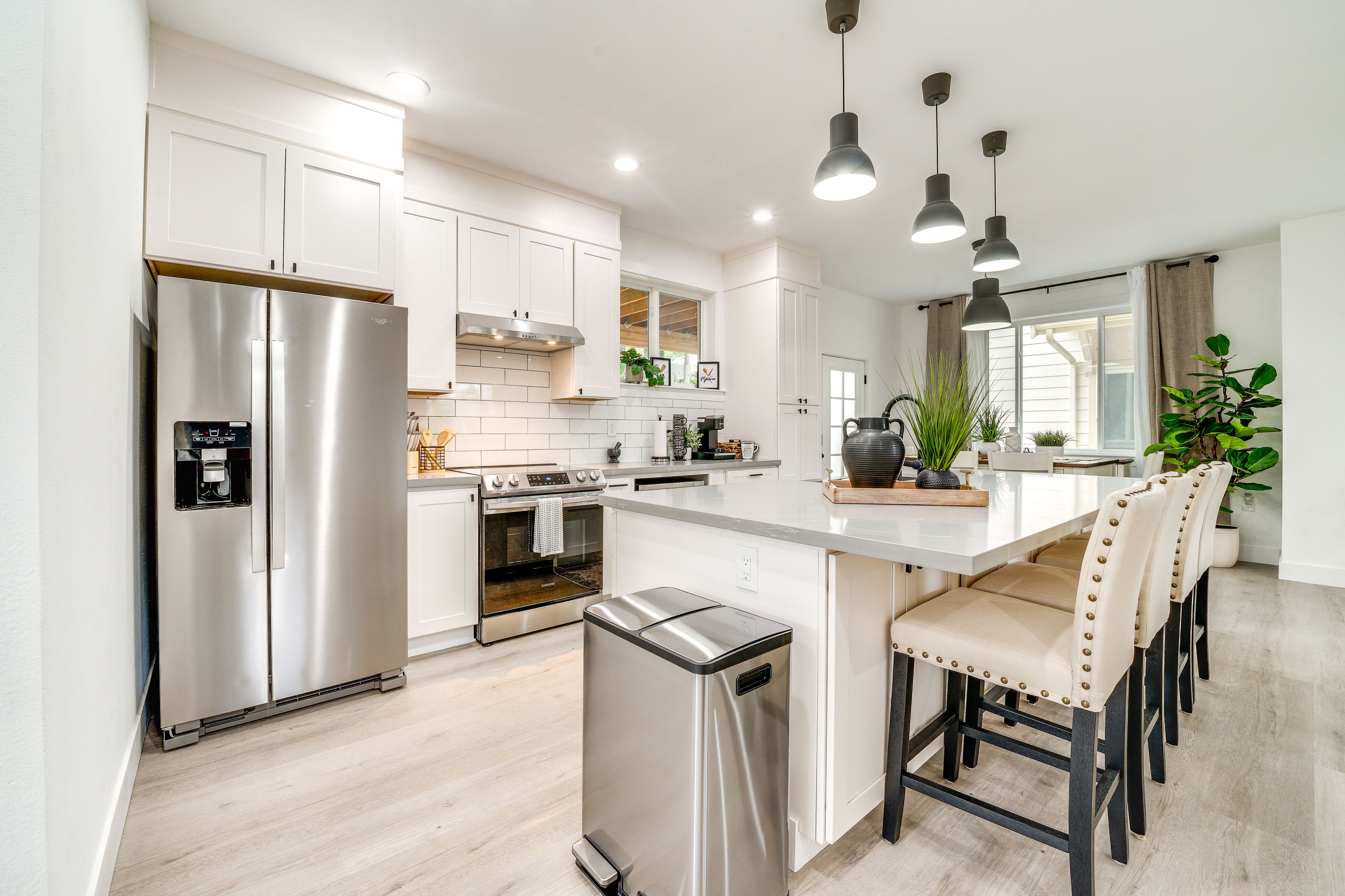 Property Interior | 2-Story Home | Free WiFi | Central A/C & Heating