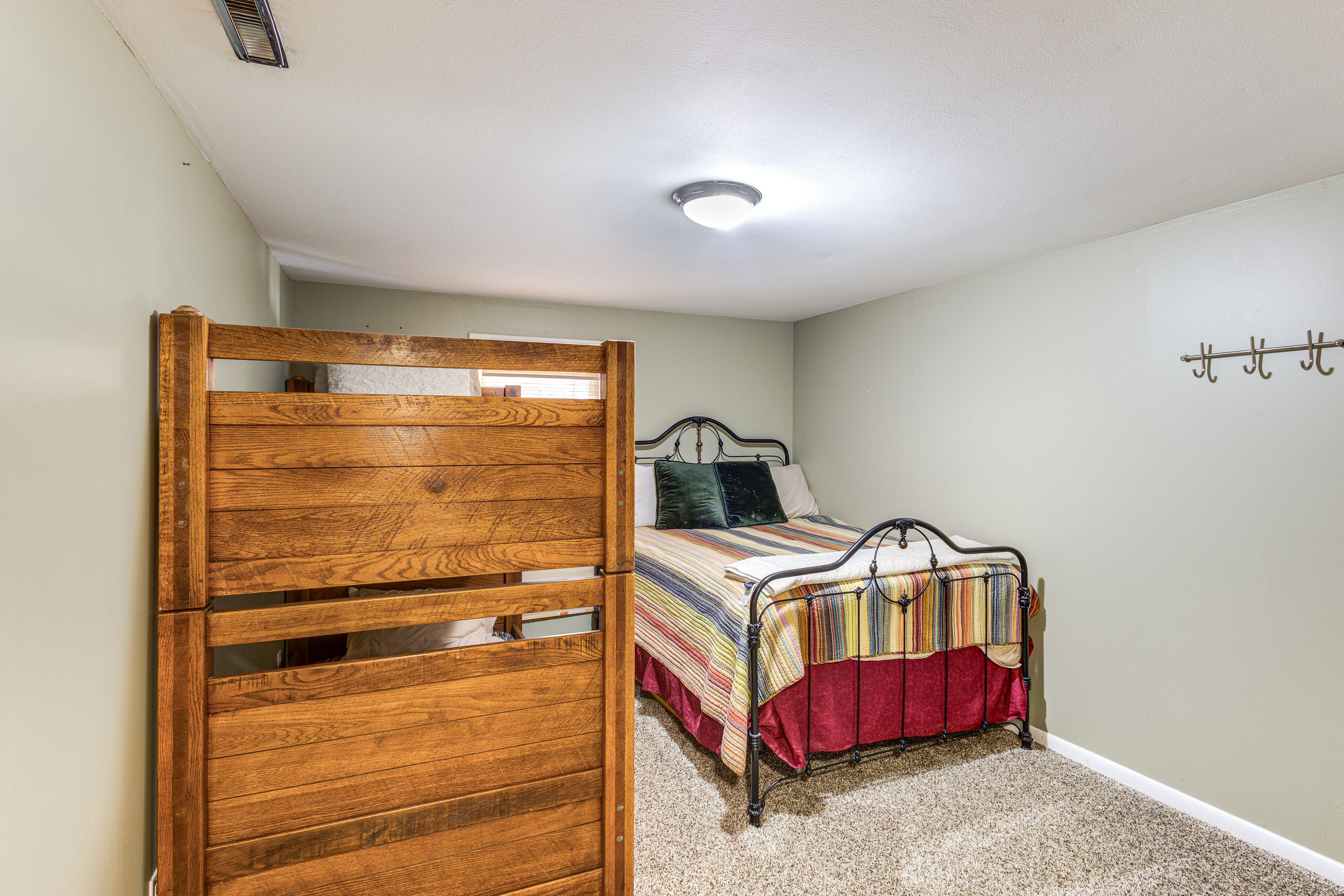 Bedroom 3 | Full Bed | Twin Bunk Bed | Basement
