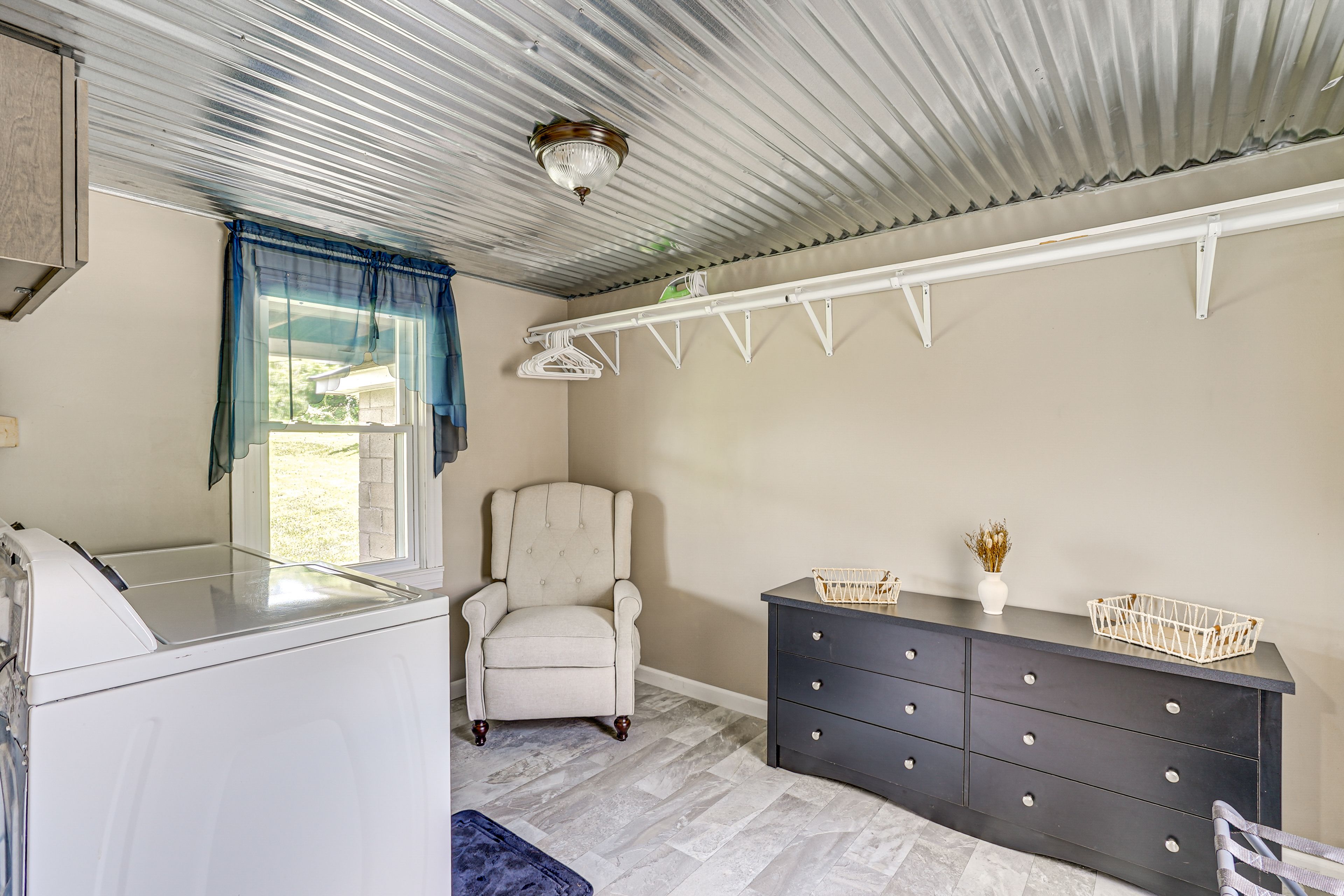 Walk-In Closet | Washer & Dryer | Iron & Board | Laundry Detergent
