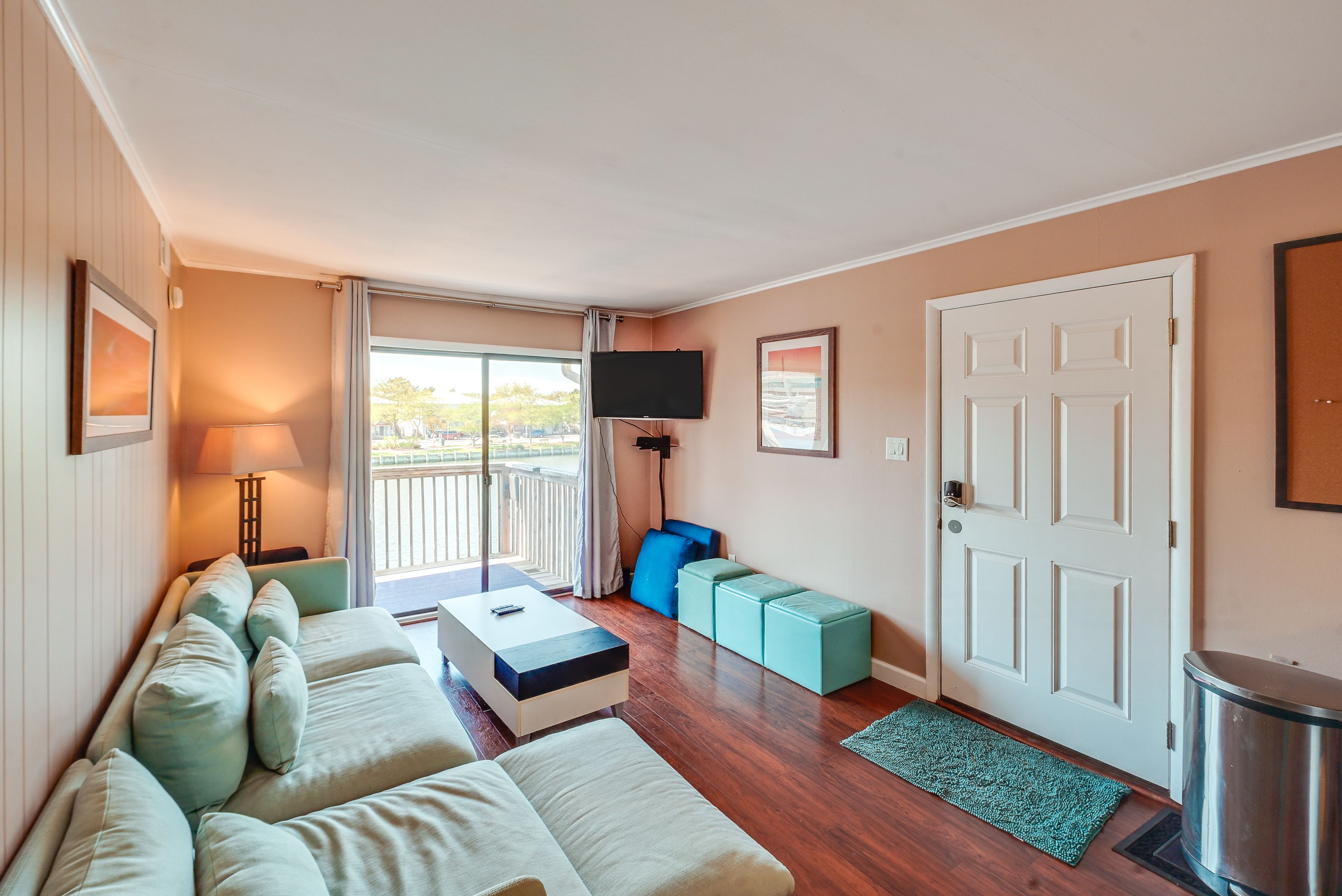Living Room | TV | Free WiFi | Single-Story Condo