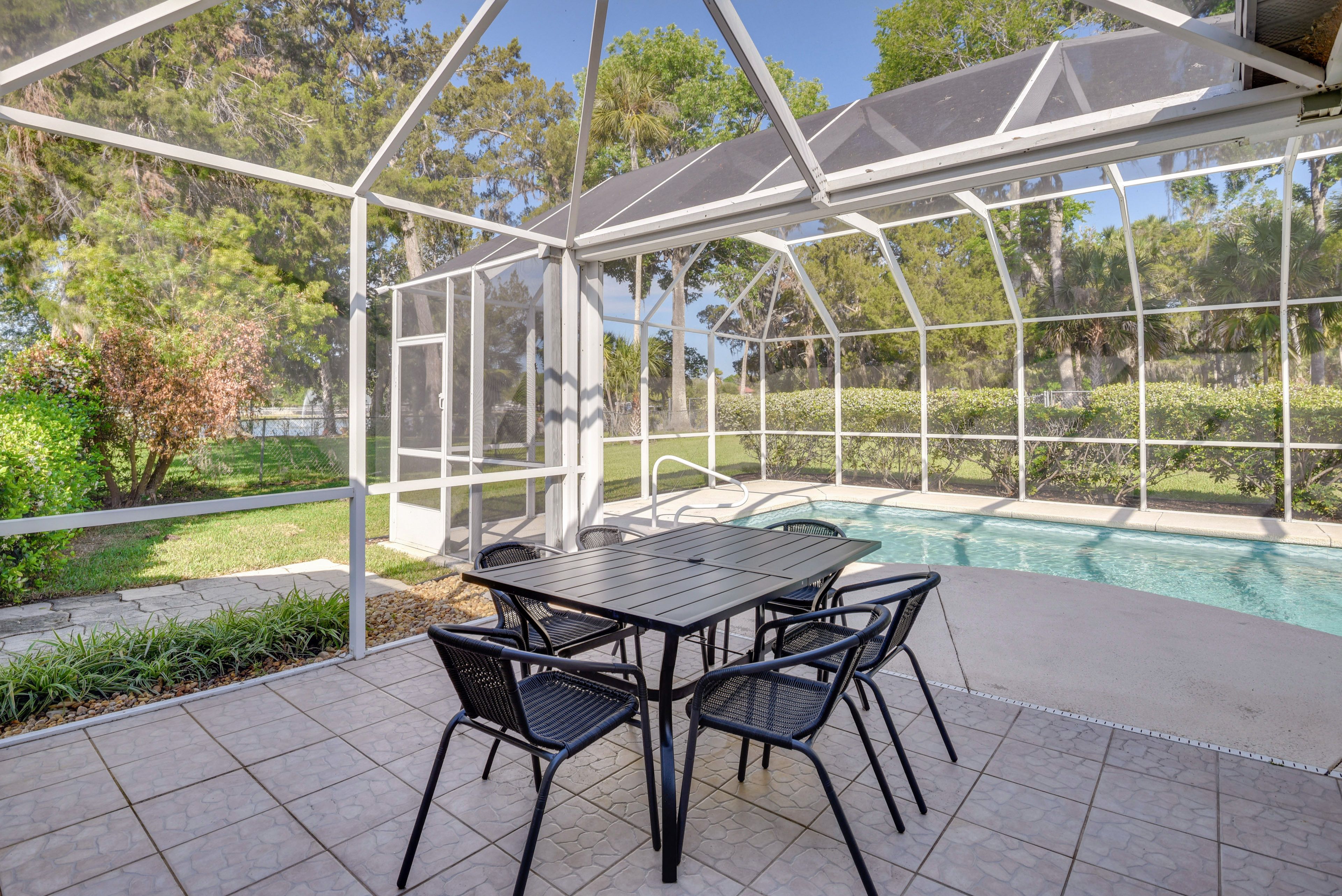 Screened-In Lanai | Private Pool | Dining Table | Grill
