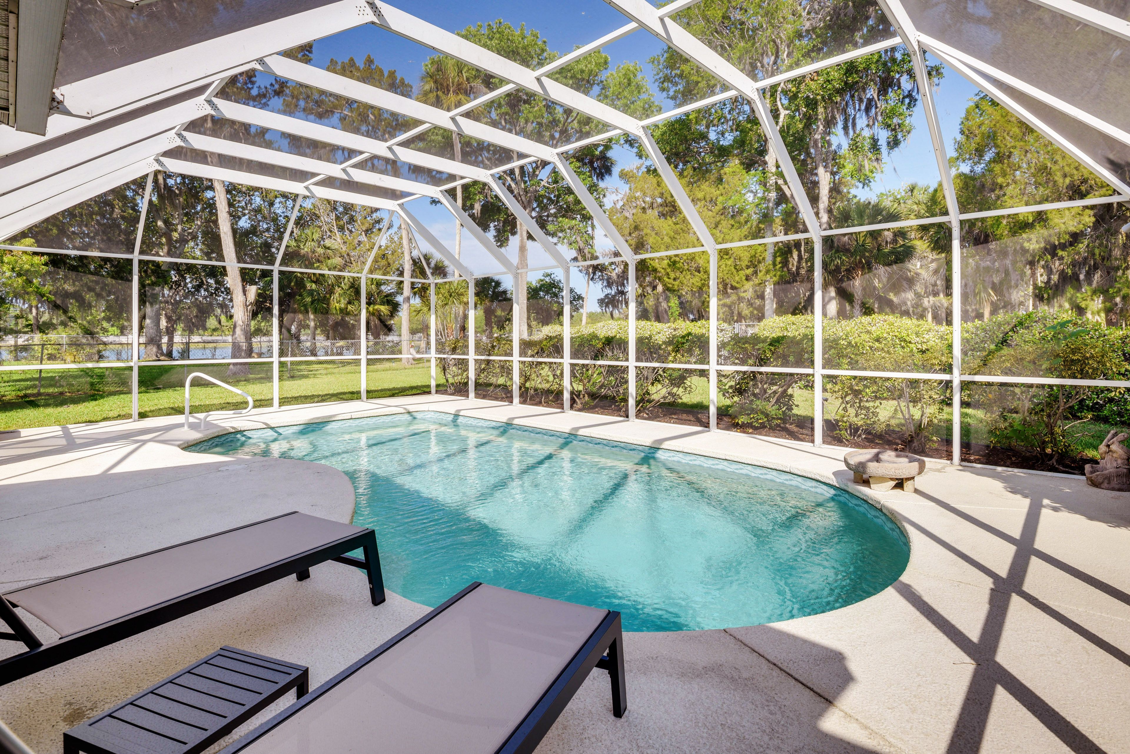 South Daytona Vacation Rental | 3BR | 2BA | 1,582 Sq Ft | 2 Steps Required