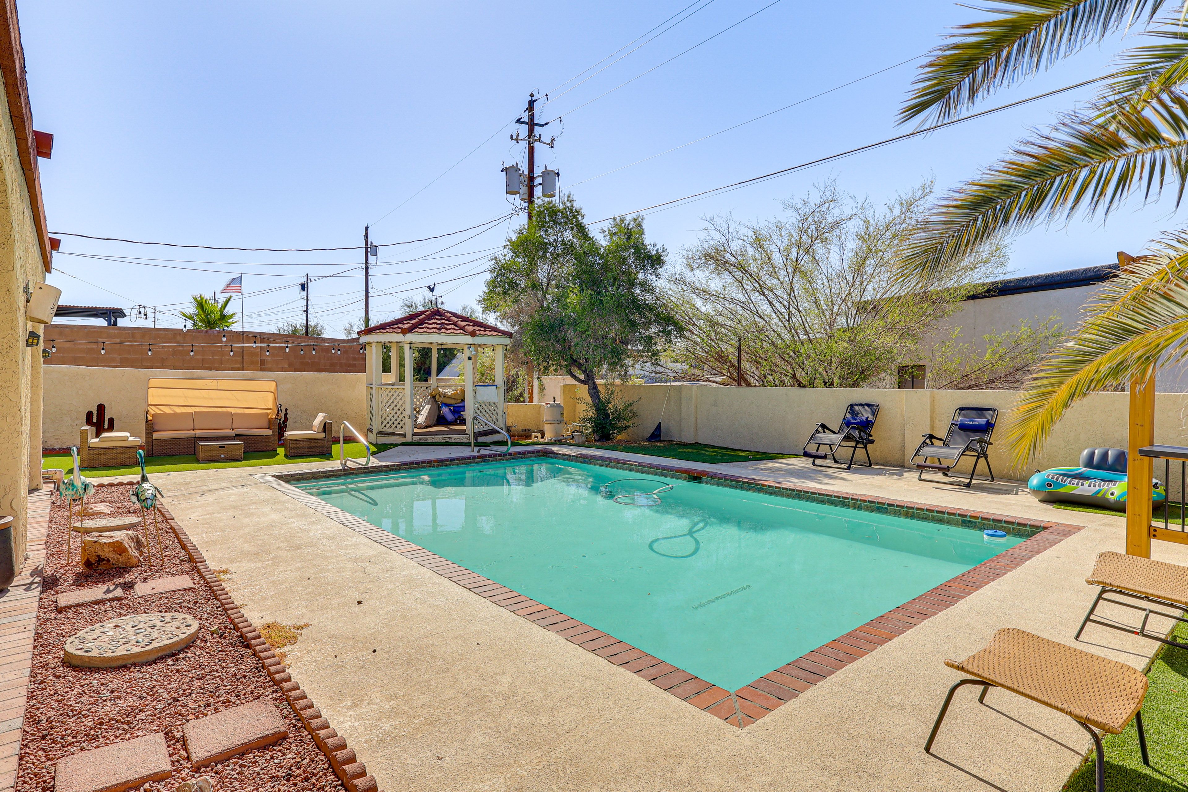 Lake Havasu City Vacation Rental | 3BR | 2BA | 1,781 Sq Ft | 3 Steps to Access