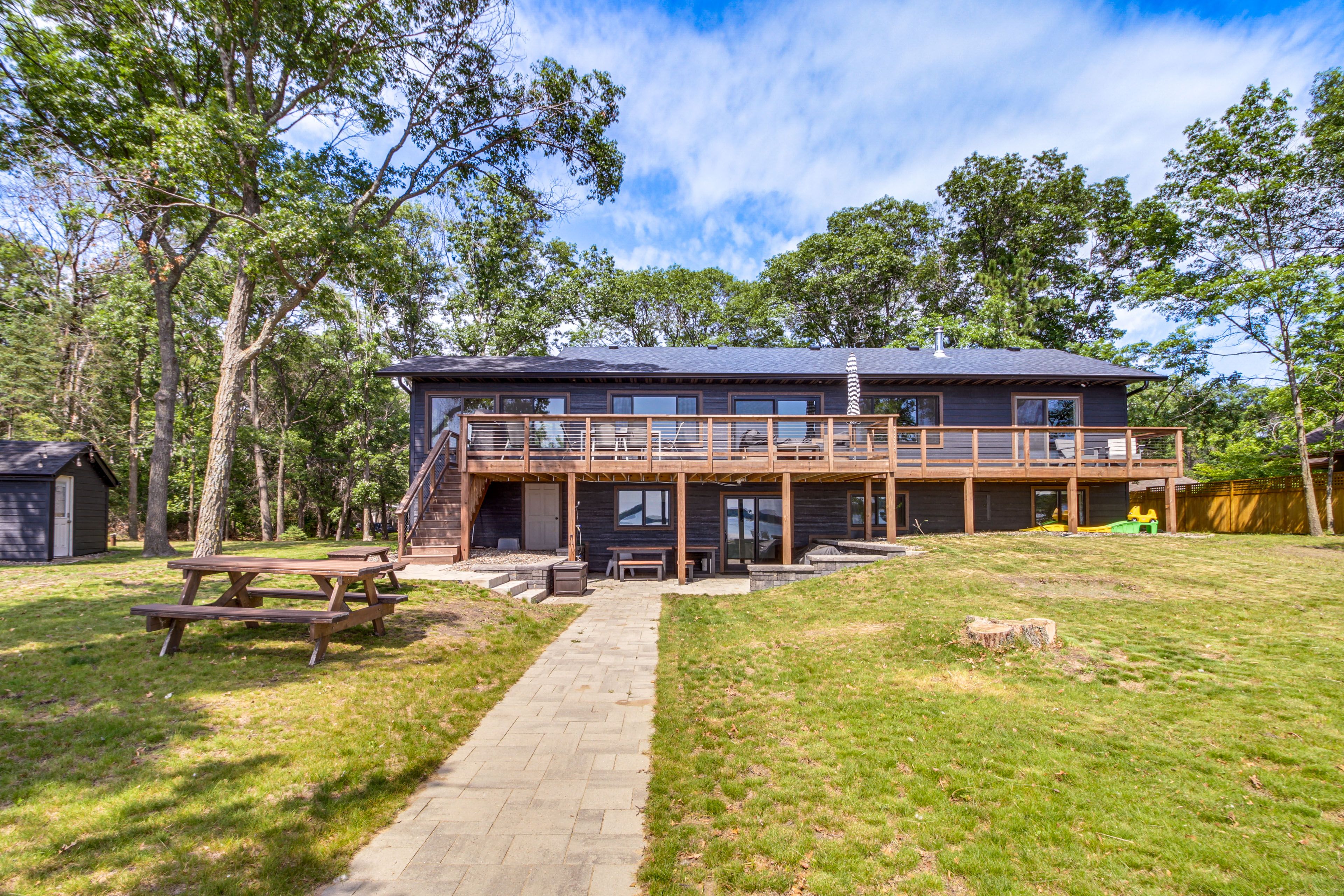 Backyard | Picnic Area | Direct Access to Lake