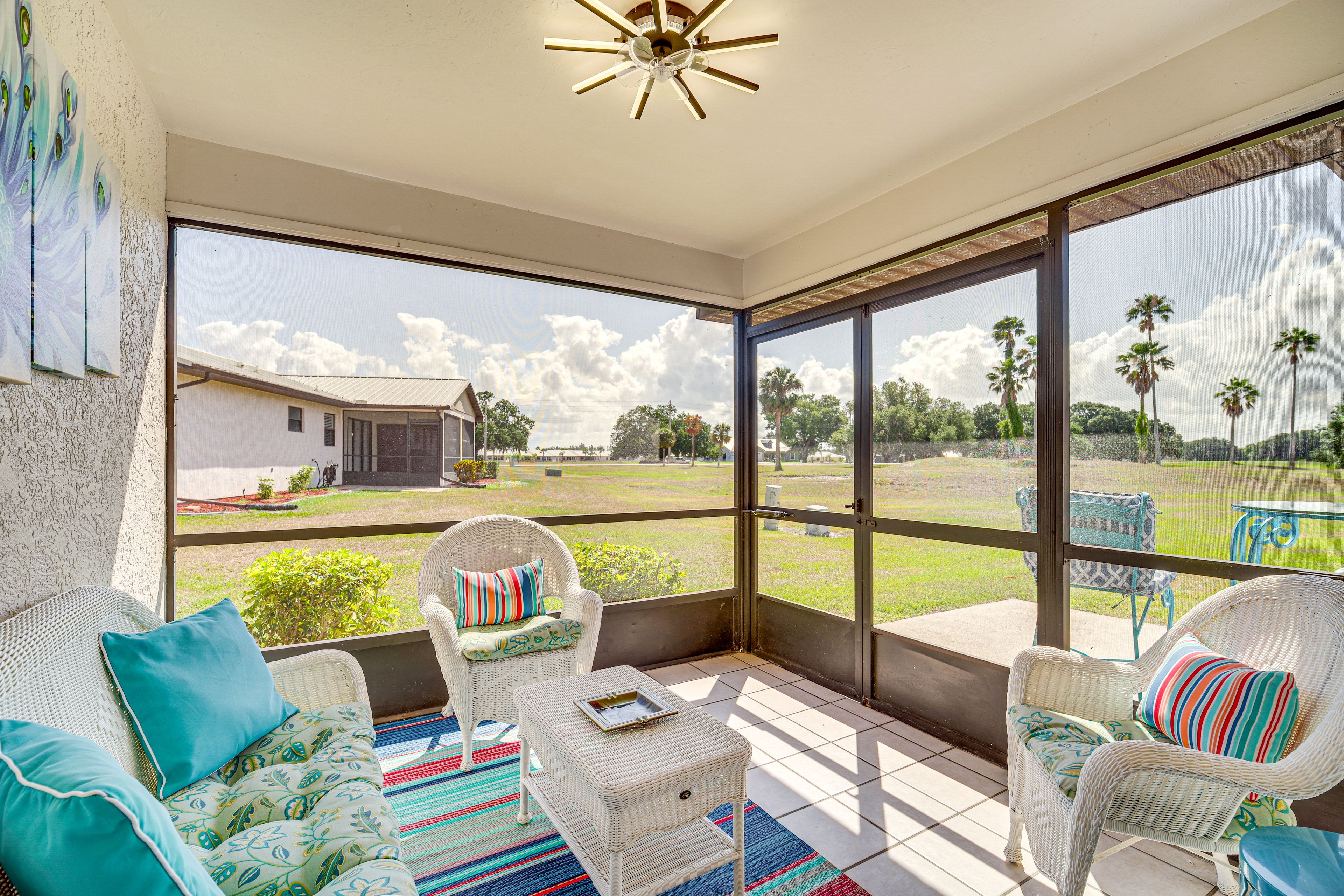 Sebring Vacation Rental | 2BR | 2BA | 1,054 Sq Ft | 1 Step to Enter