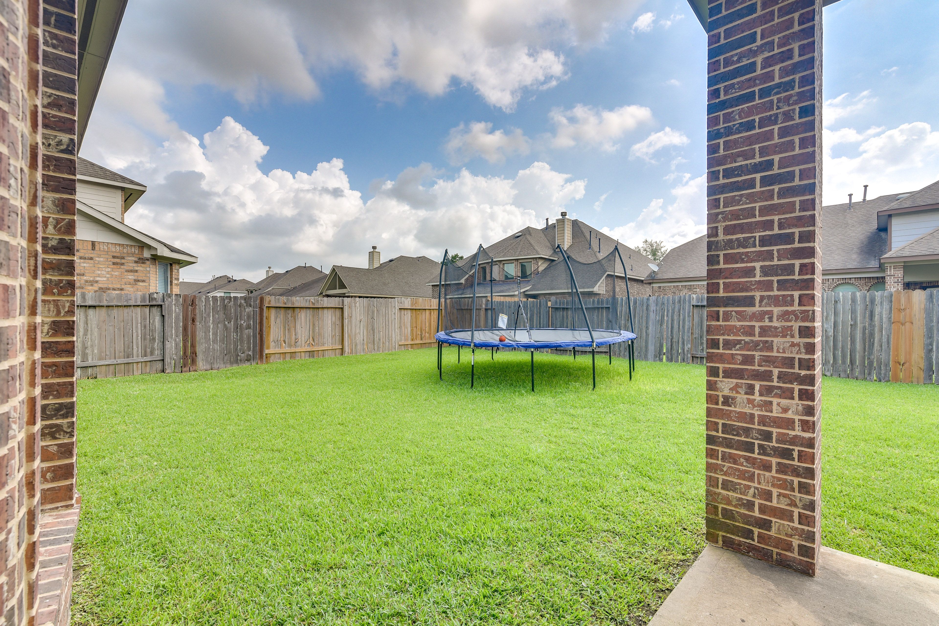 Fenced Backyard