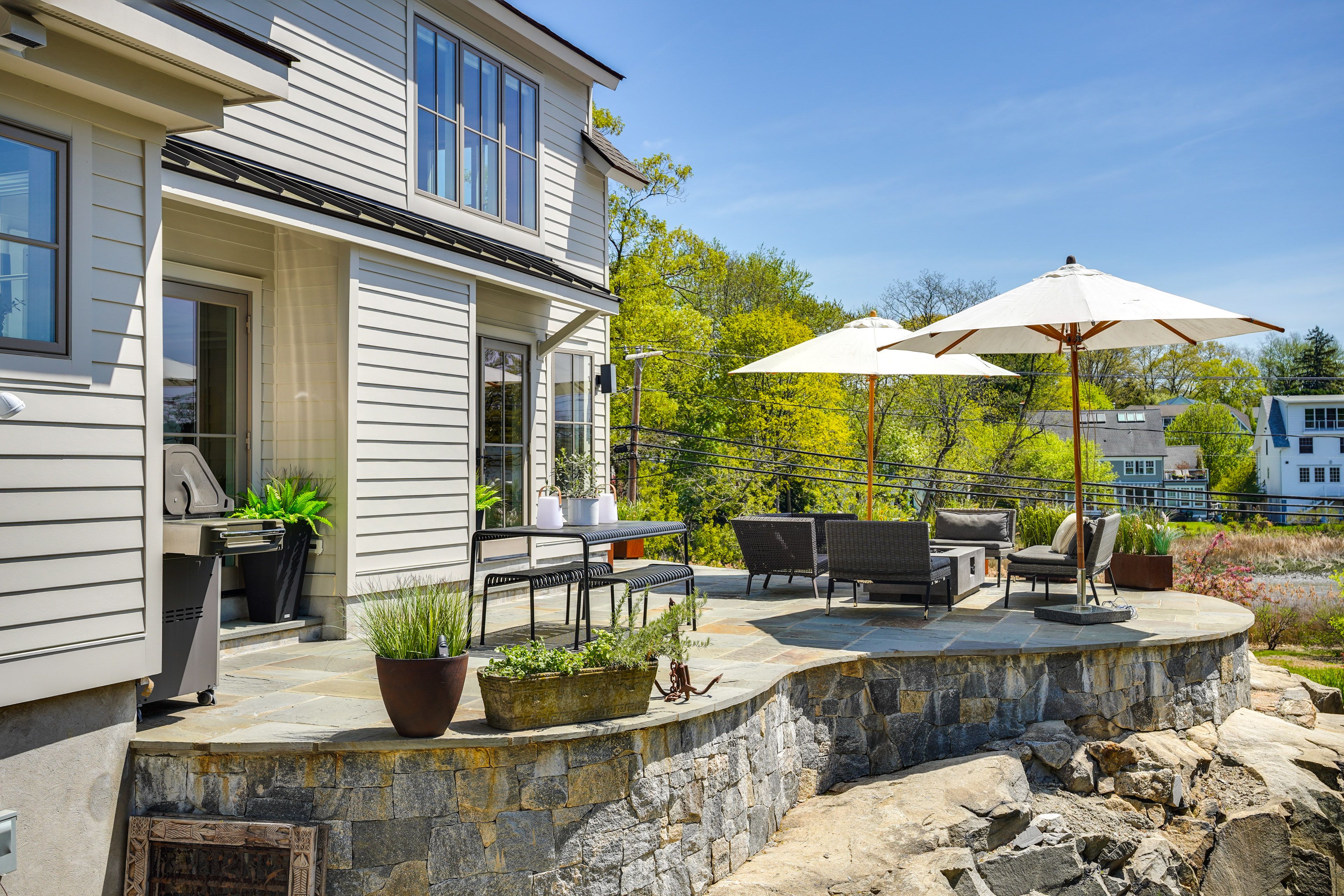 Wraparound Patio