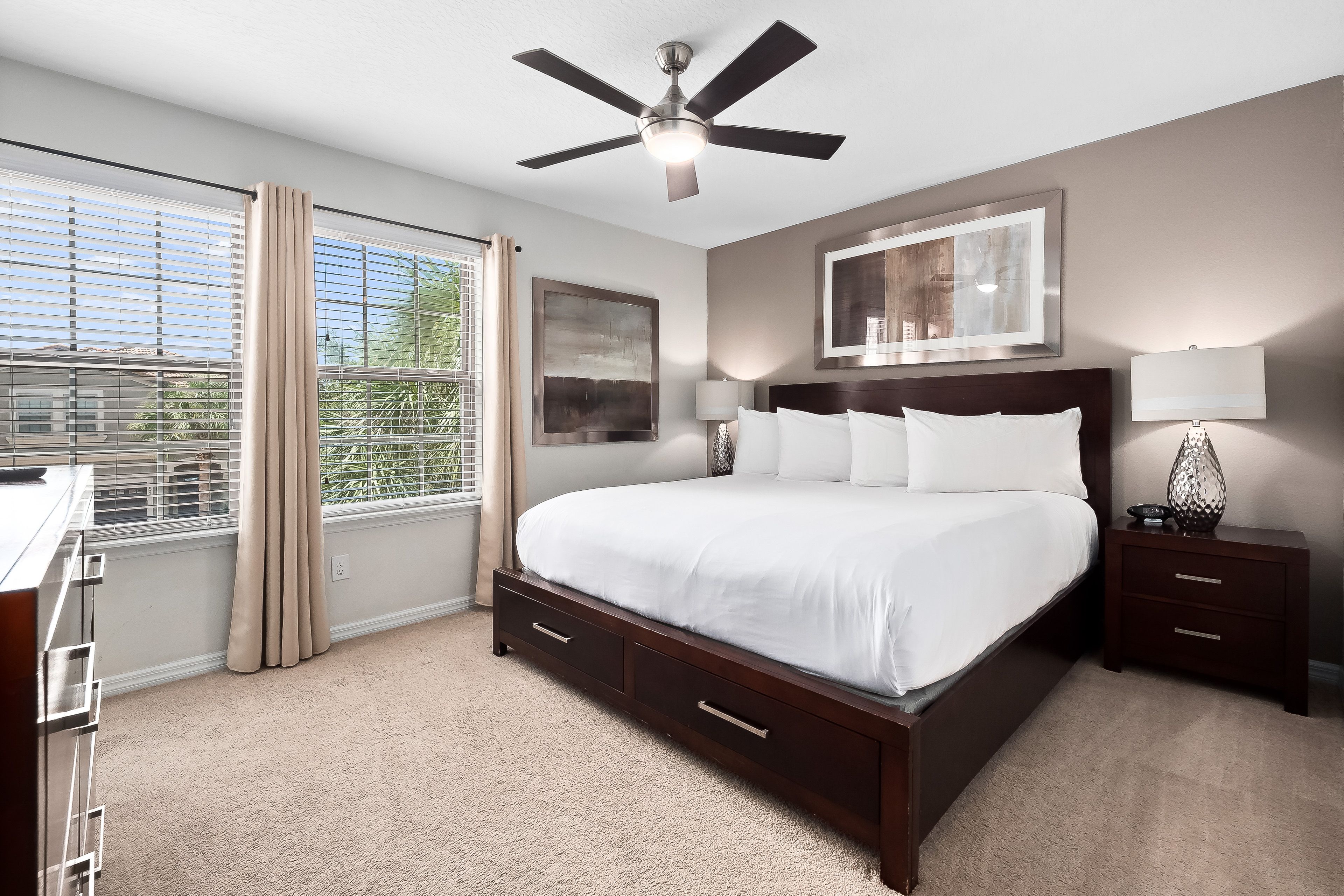 Bedroom 3 | King Bed | Smart TV | 2nd Floor