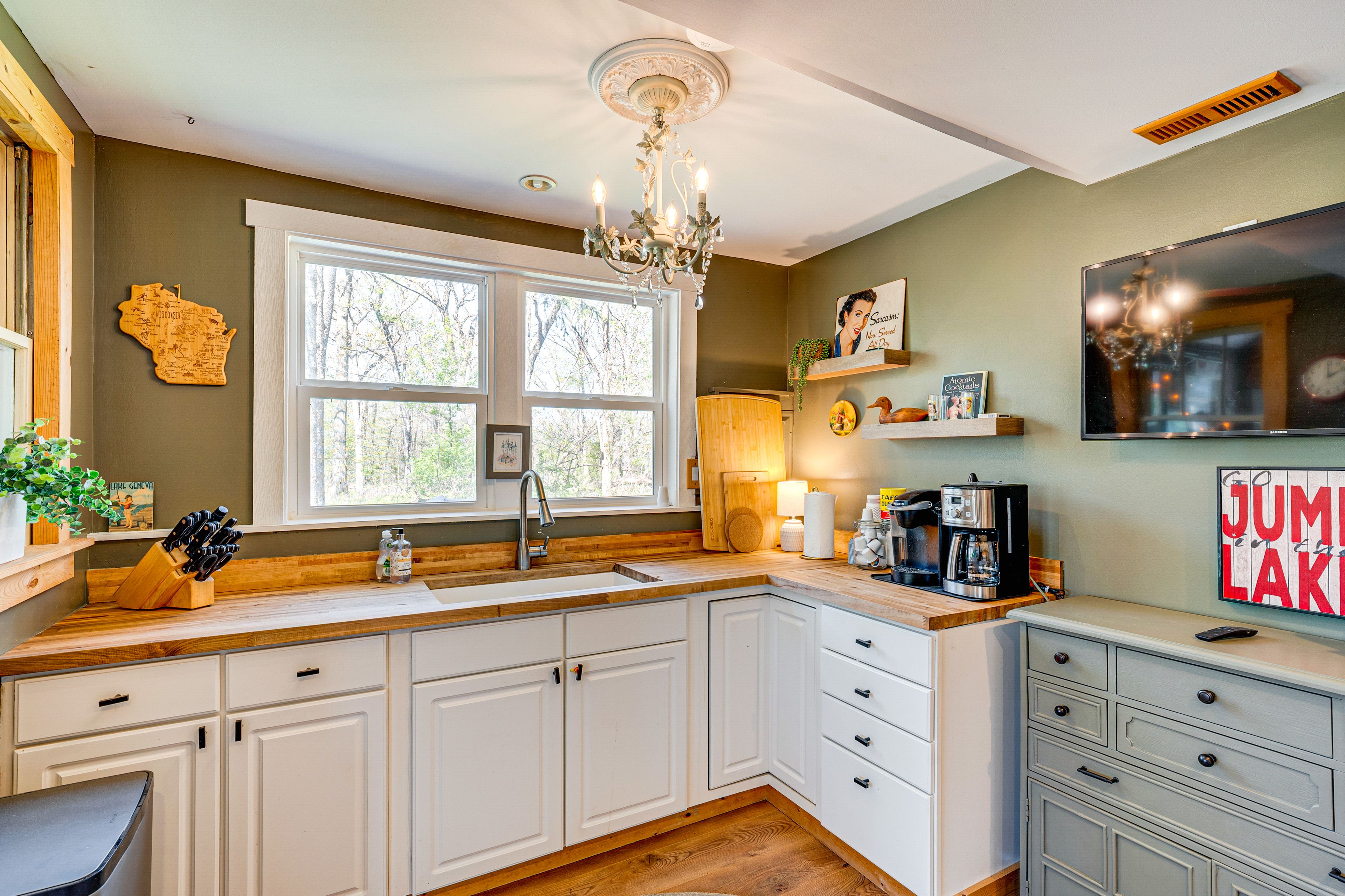 Kitchen | 1st Floor | Cooking Basics | Drip & Pod Coffee Makers | Microwave