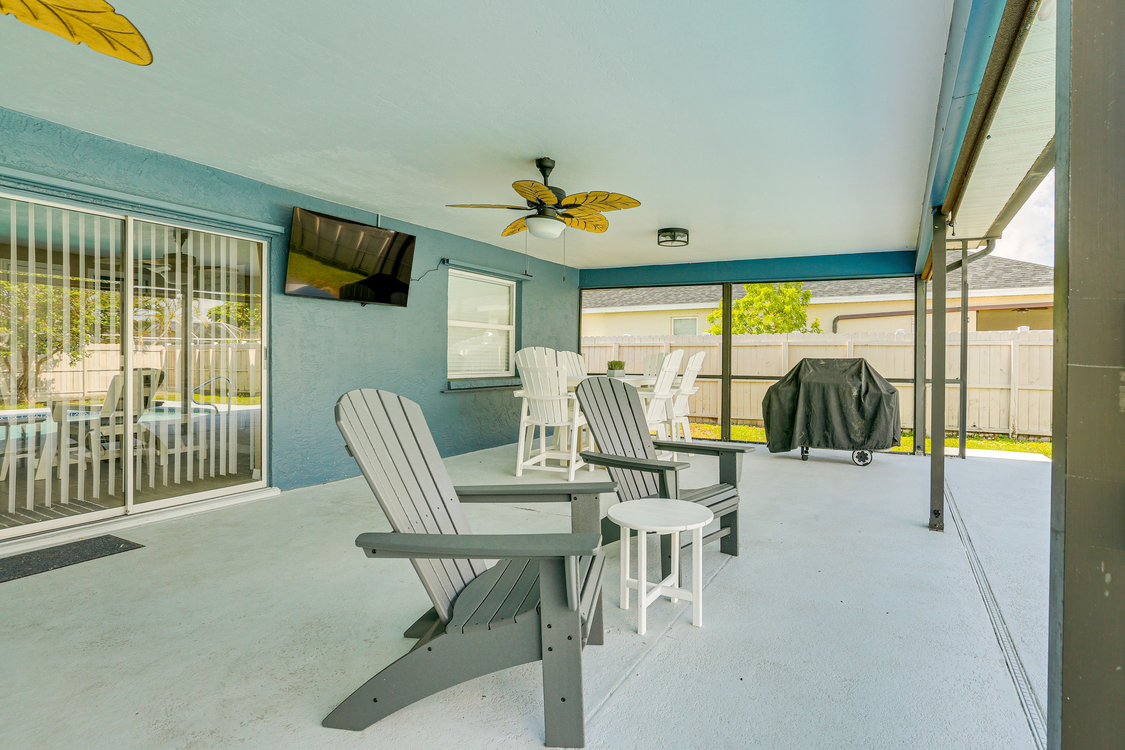 Lanai | Dining Table | Gas Grill (Propane Provided) | Private Pool