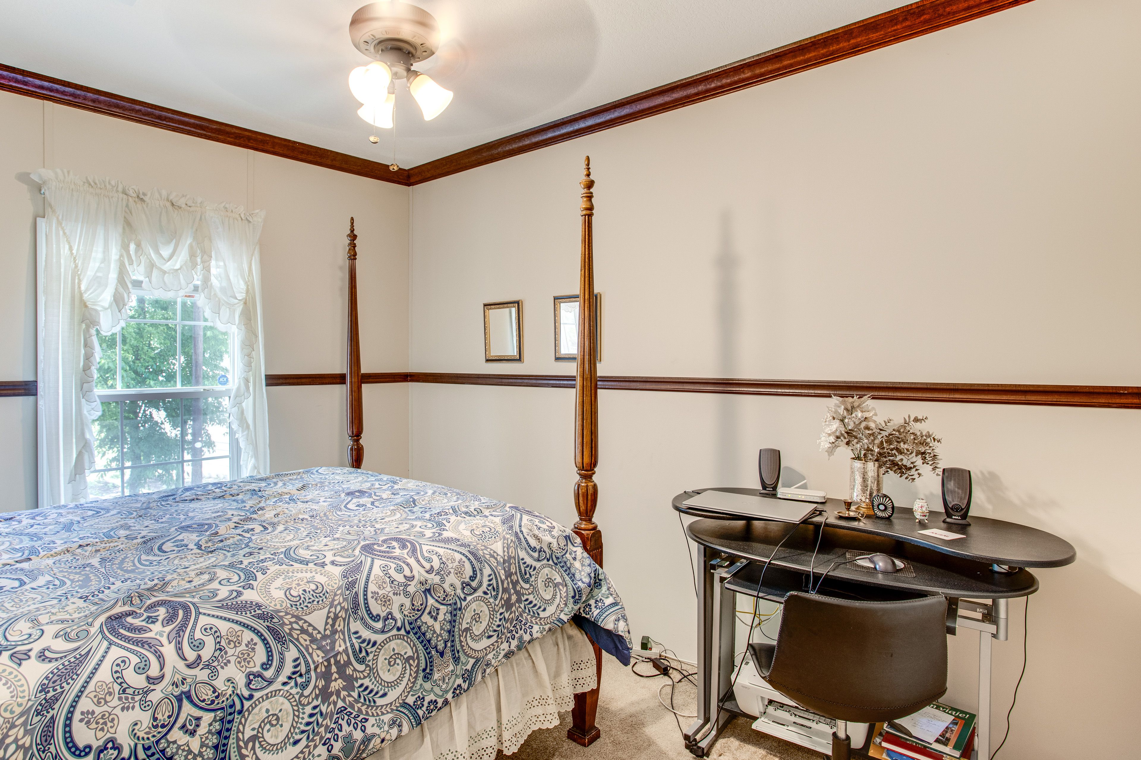Bedroom 3 | Queen Bed | Dedicated Workspace Area