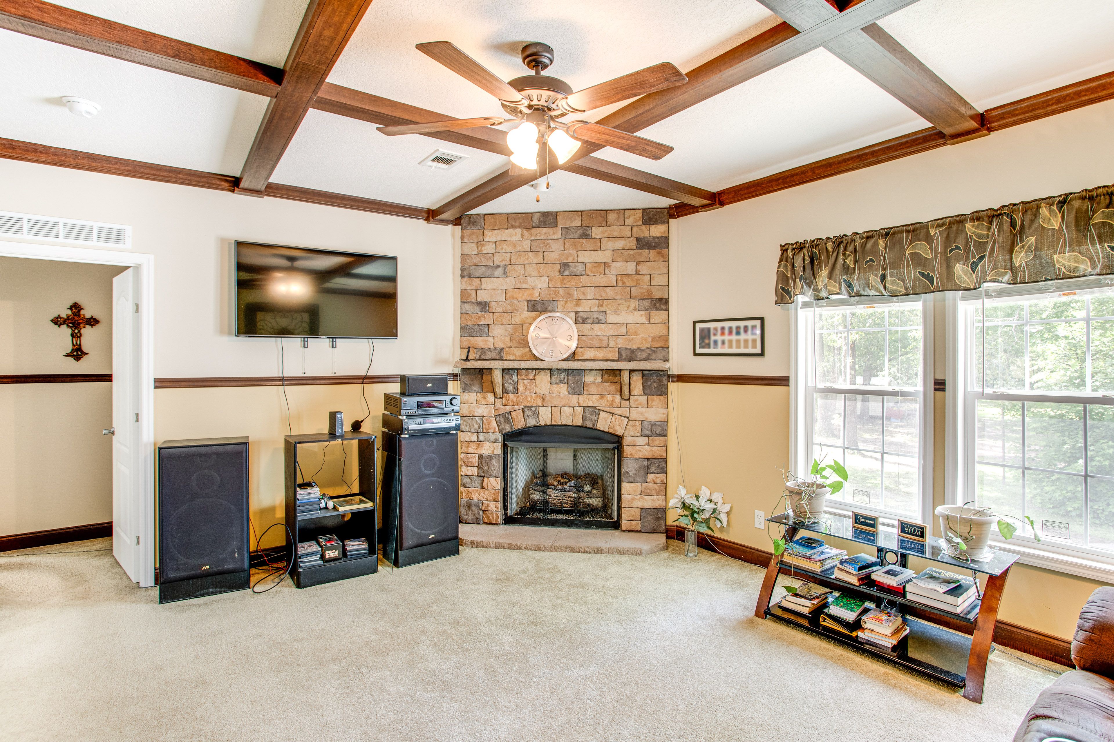 Additional Living Area | Gas Fireplace